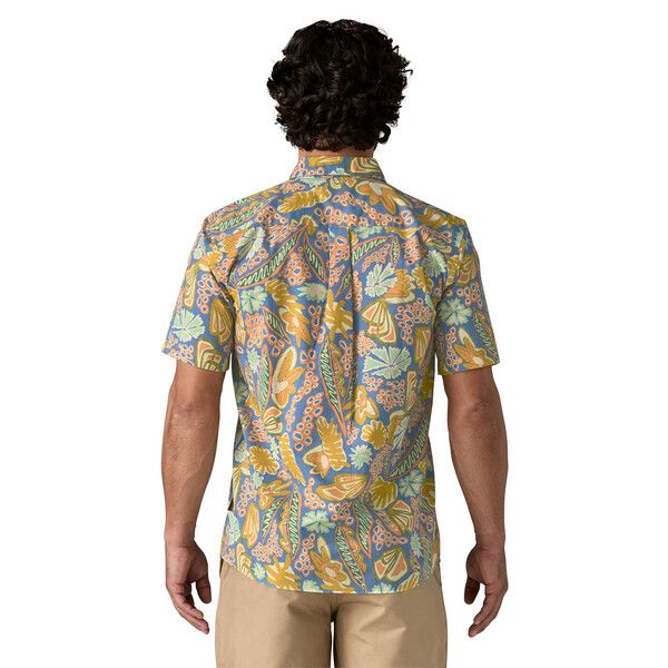 Patagonia | Camicia Go To Uomo Flourish/Abundant Blue - Fabbrica Ski Sises