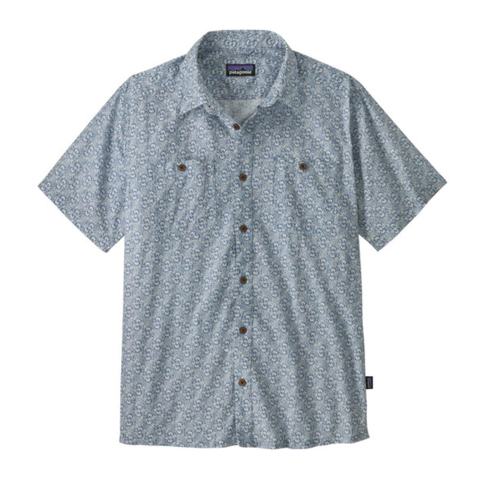 Patagonia | Camicia Back Step Uomo Mountain Breeze/Still Blue - Fabbrica Ski Sises
