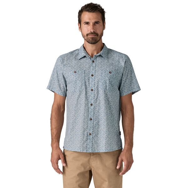 Patagonia | Camicia Back Step Uomo Mountain Breeze/Still Blue - Fabbrica Ski Sises