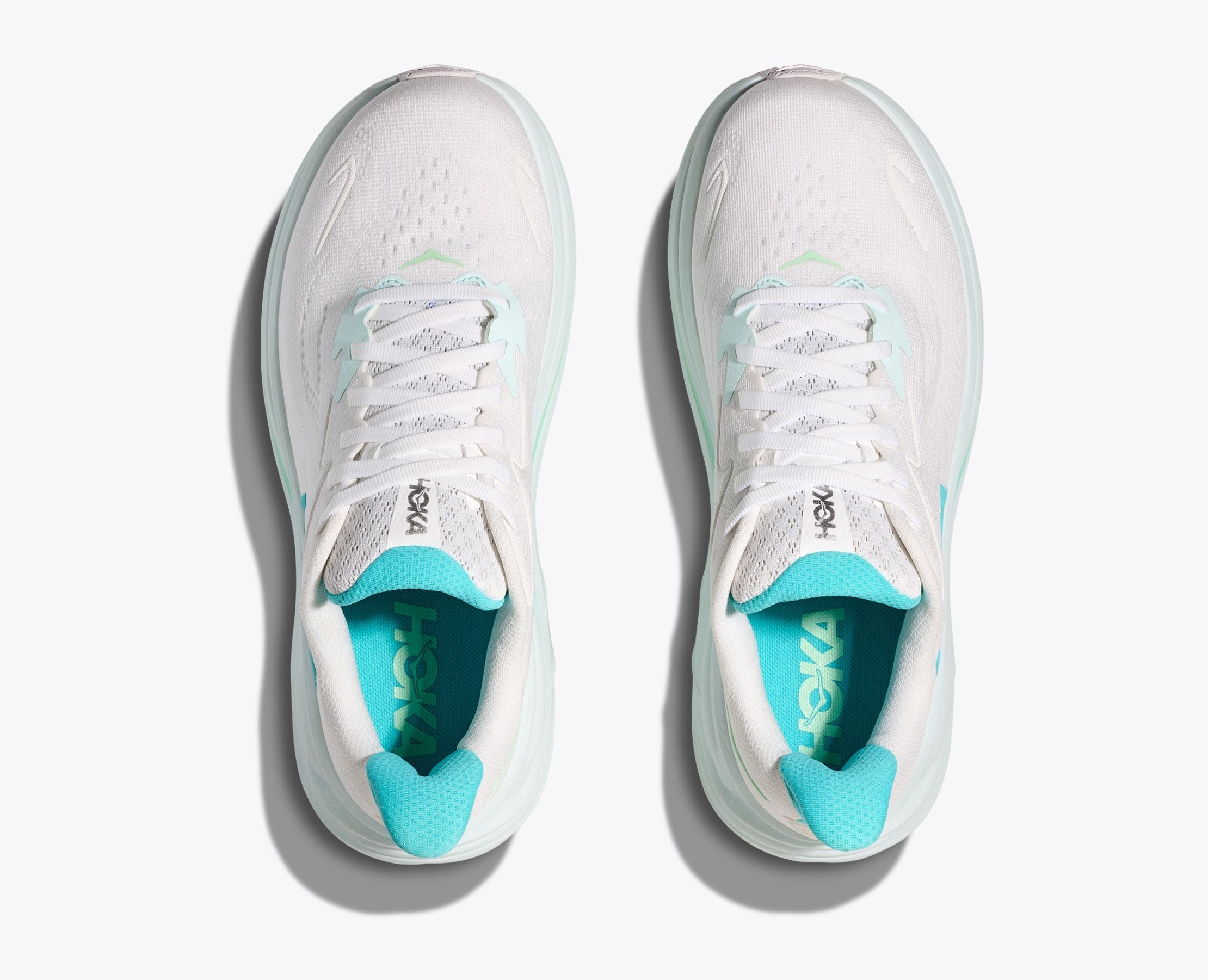 Zapatillas Clifton 10 Mujer White/Cielo Blue