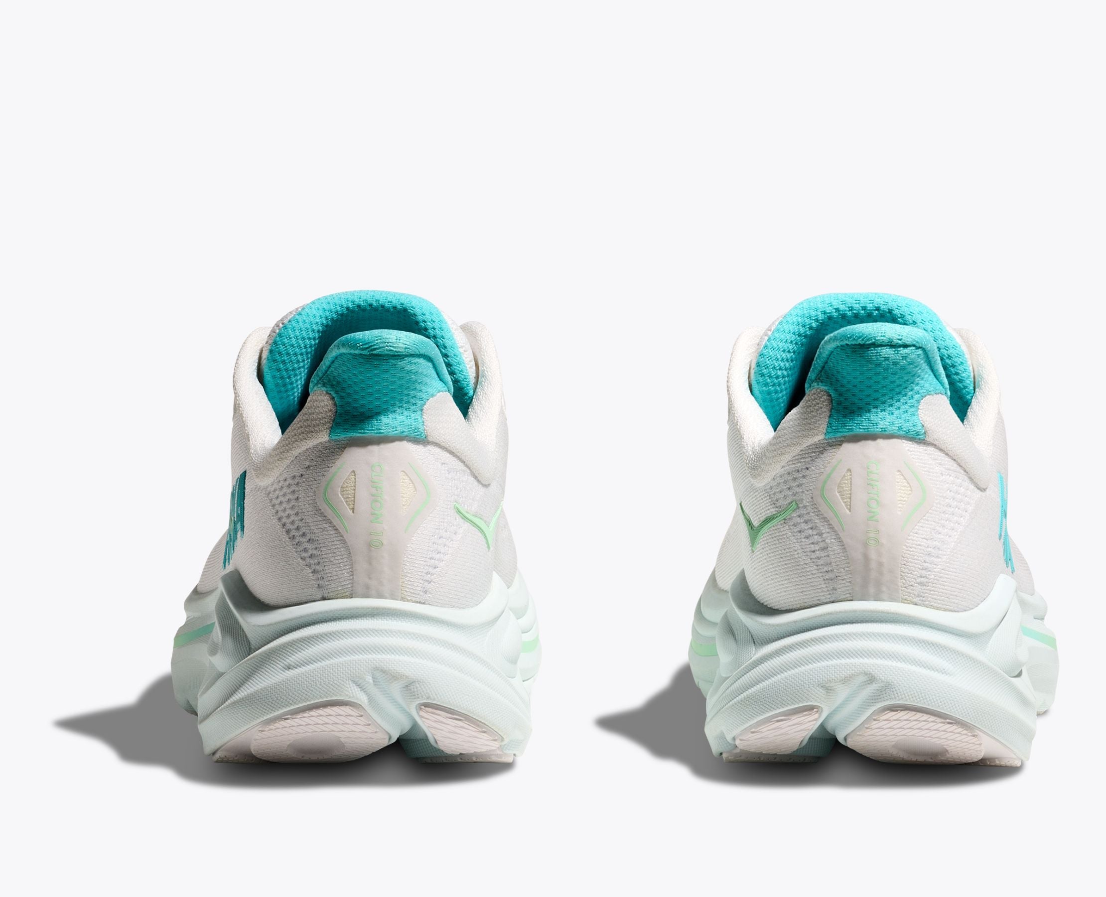 Zapatillas Clifton 10 Mujer White/Cielo Blue