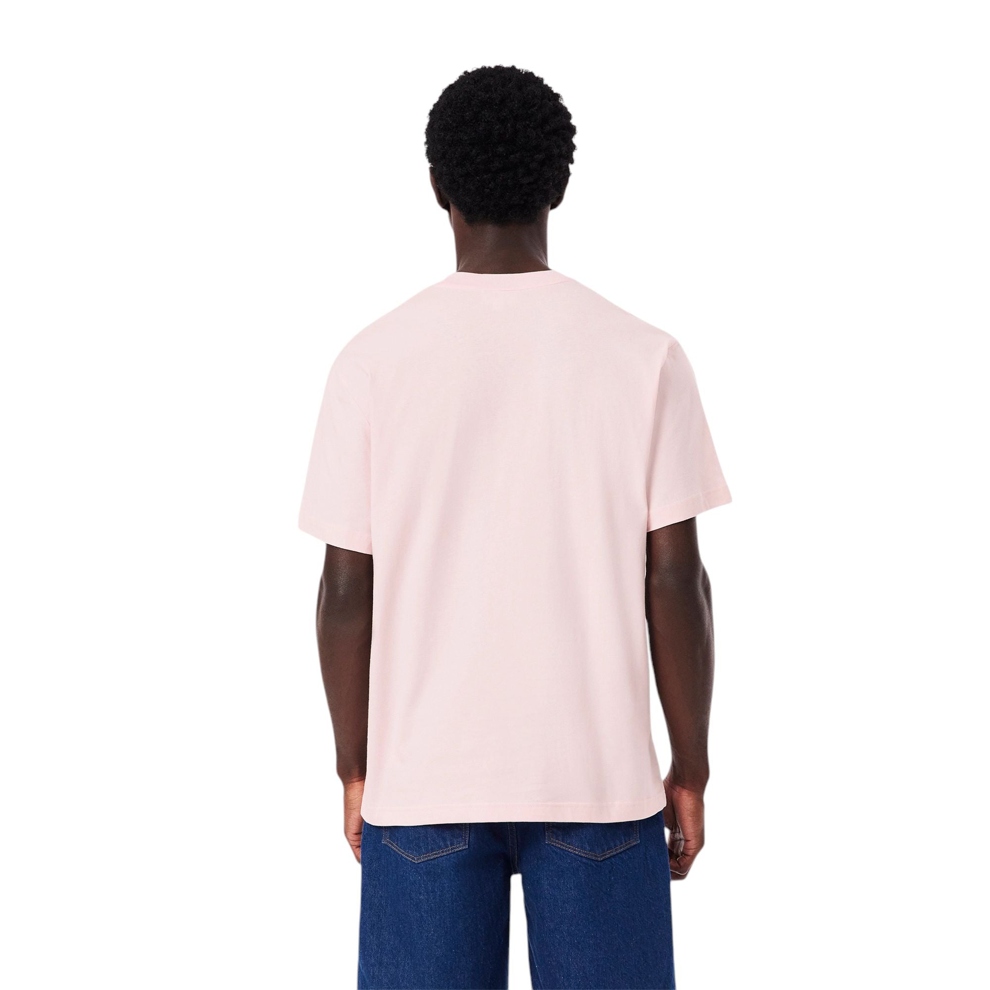 T-shirt Classic In Pima Homme Pink Light