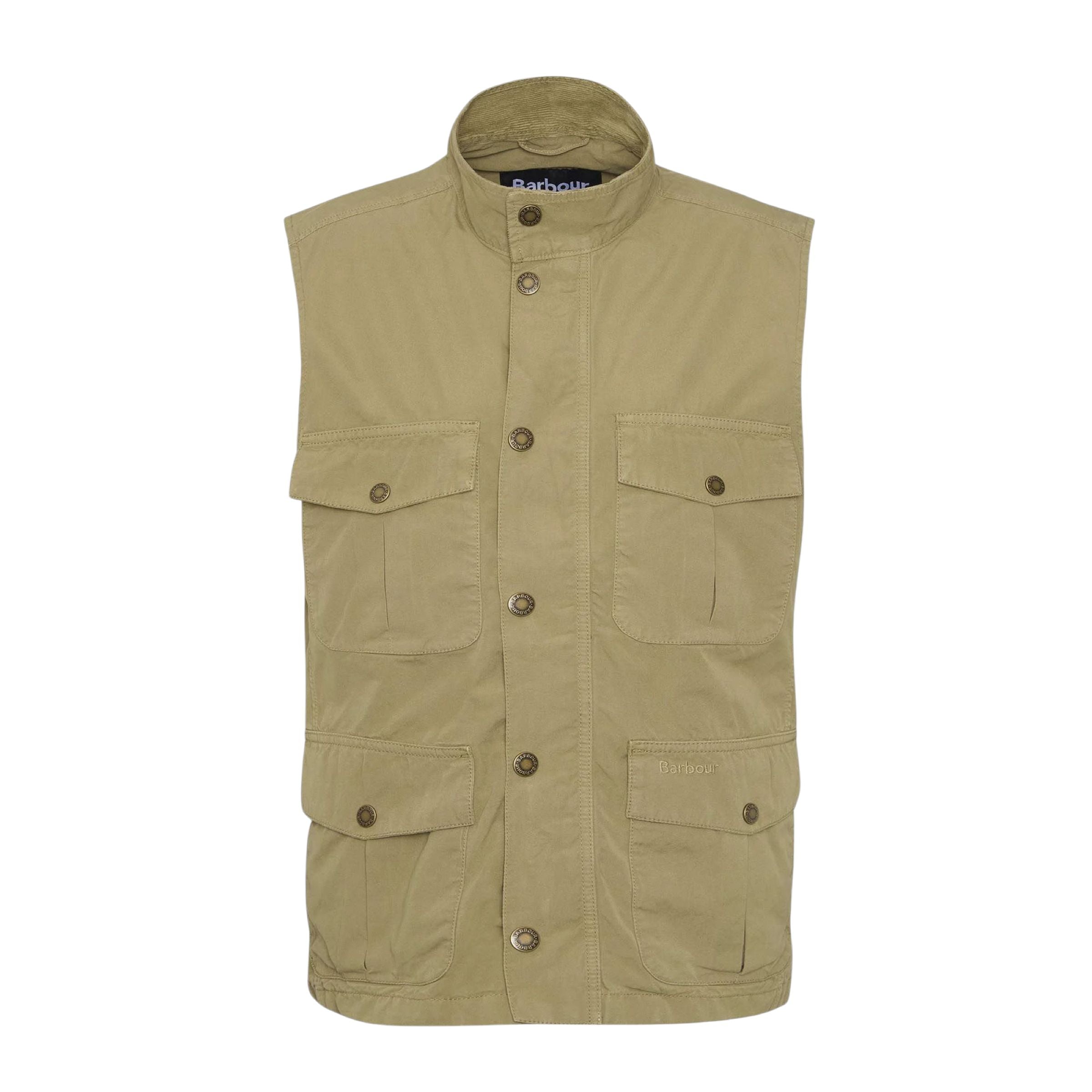Gilet Casual Corbridge Homme Bleached Olive
