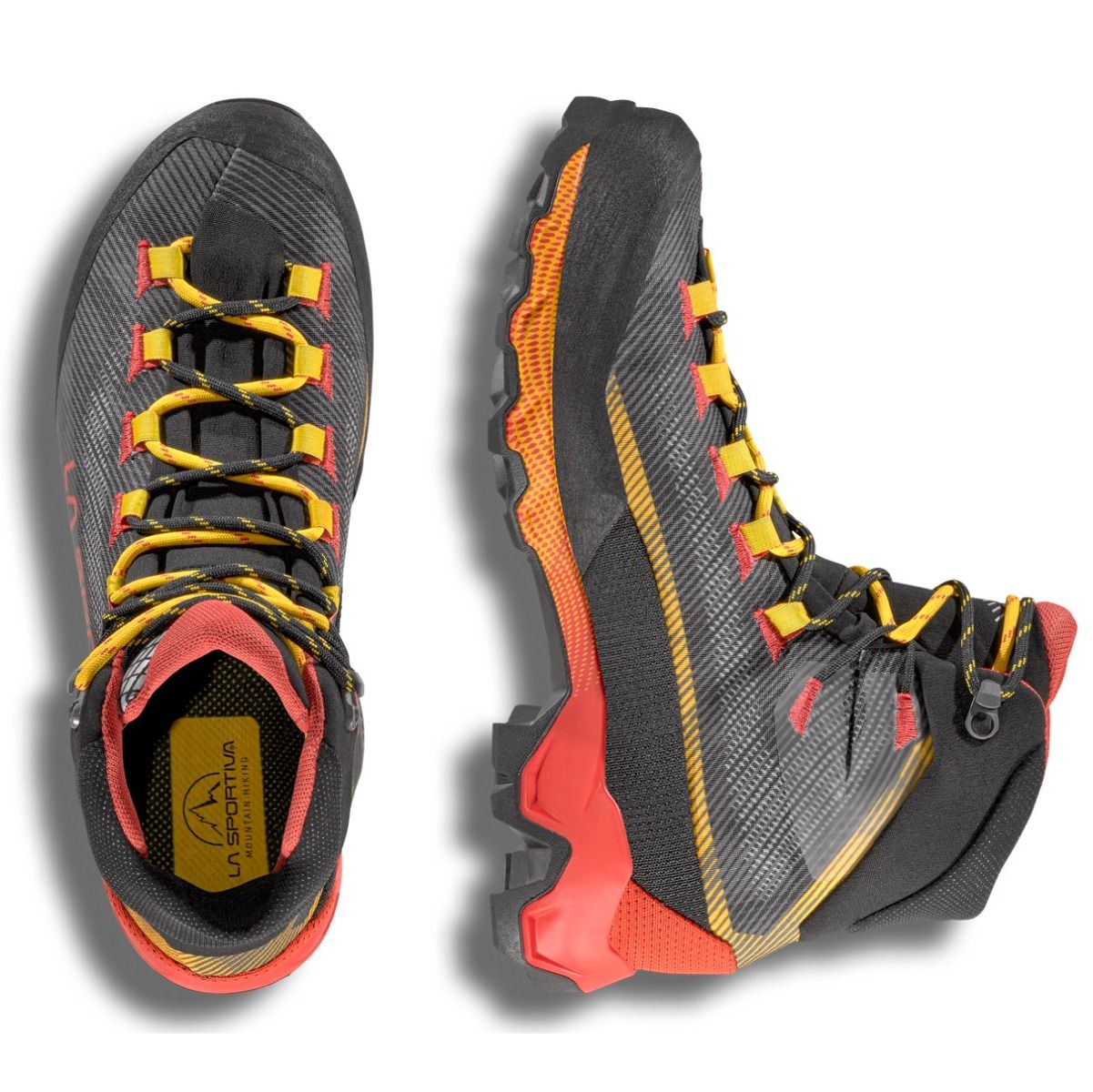 La Sportiva | Scarpe Aequilibrium Hike GTX Uomo Carbon/Yellow - Fabbrica Ski Sises