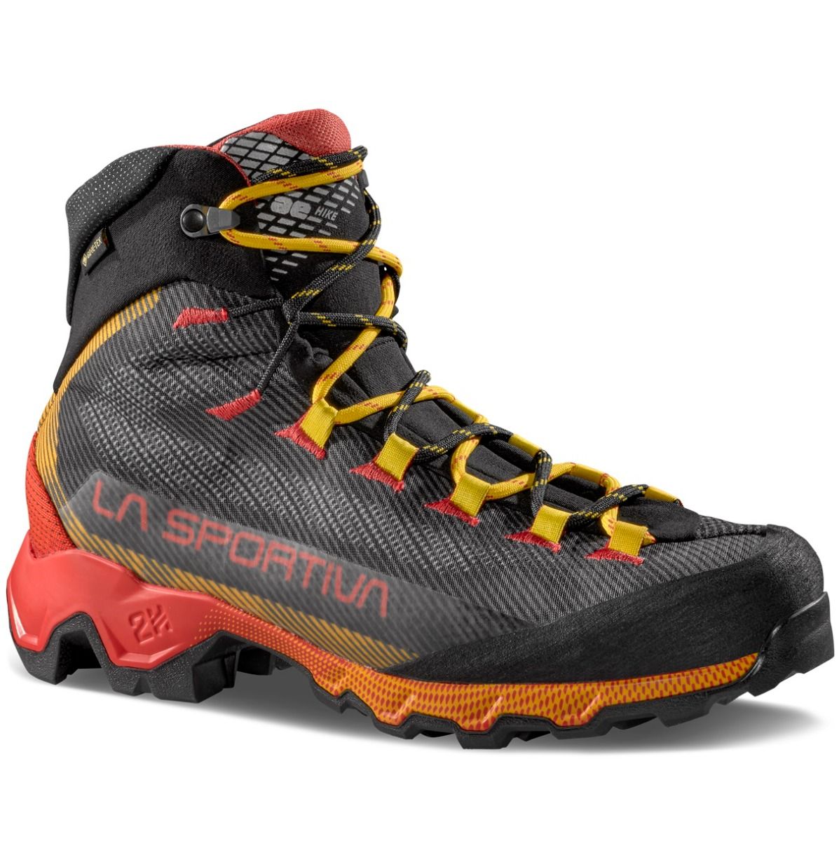 La Sportiva | Scarpe Aequilibrium Hike GTX Uomo Carbon/Yellow - Fabbrica Ski Sises