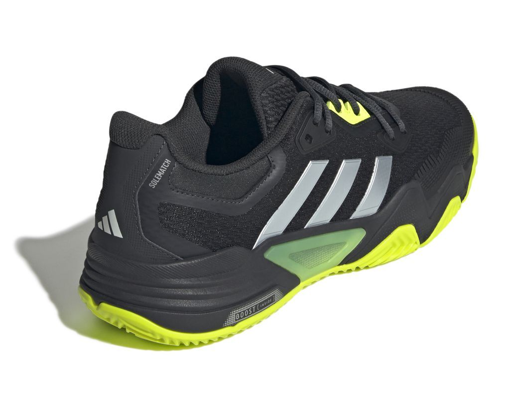 Zapatos de tenis Solematch Control 2 Hombre Black/Lucid Lemon