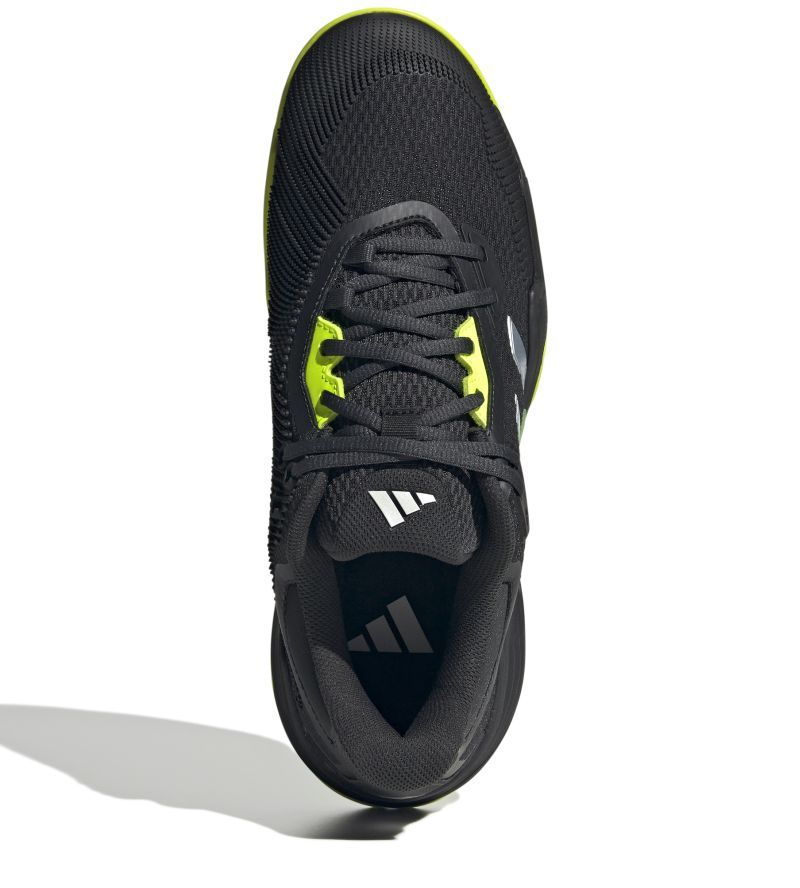 Zapatos de tenis Solematch Control 2 Hombre Black/Lucid Lemon