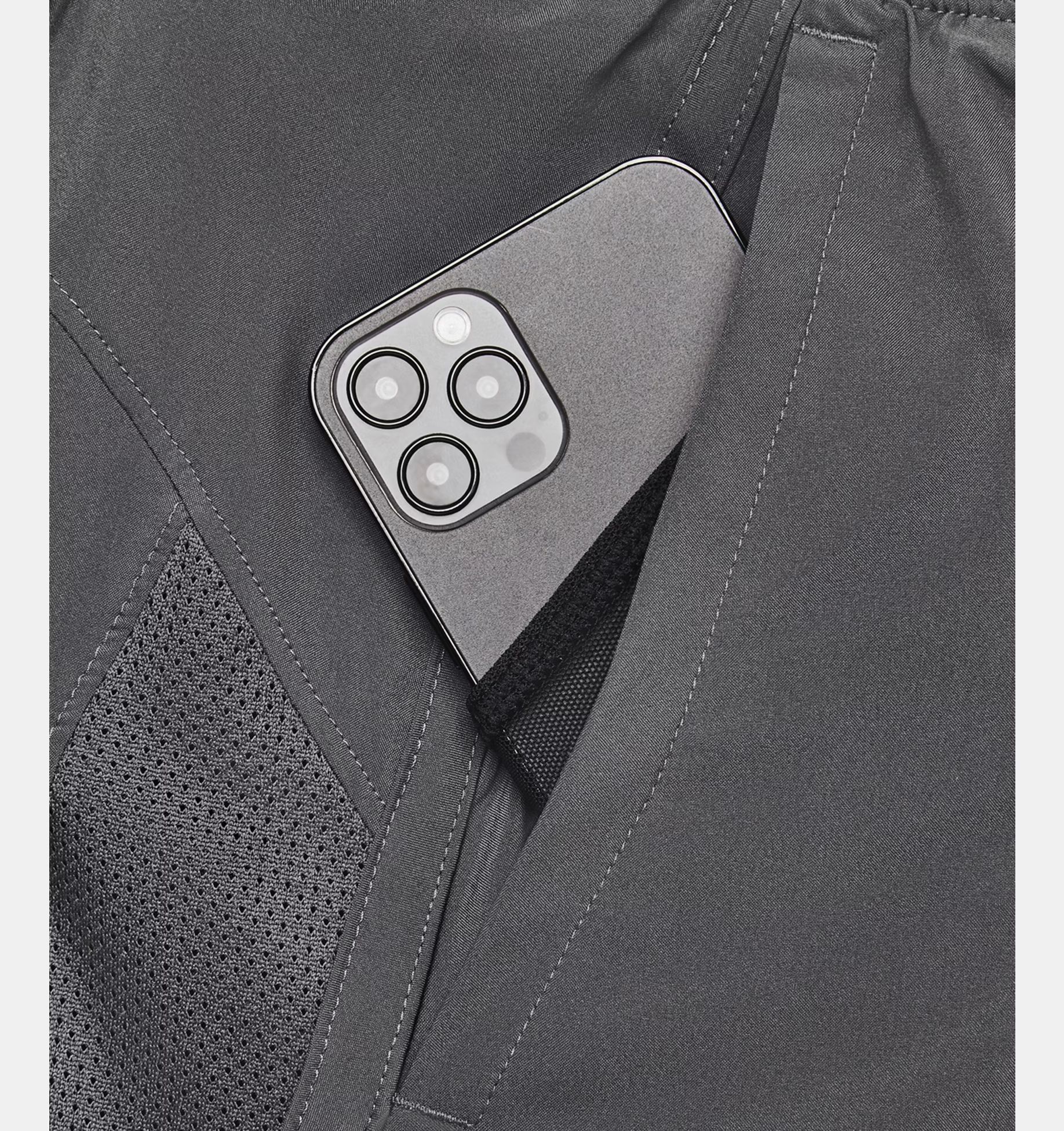 Under Armour | Pantaloncini Launch 5IN Uomo Castlerock - Fabbrica Ski Sises