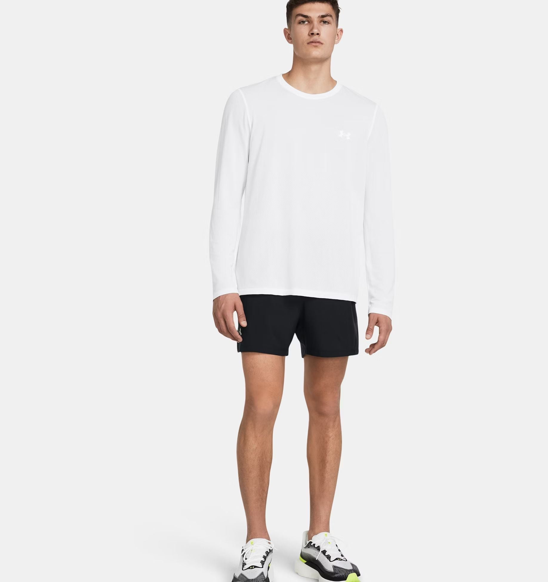 Under Armour | Pantaloncini Launch 5IN Uomo Black/Reflective - Fabbrica Ski Sises