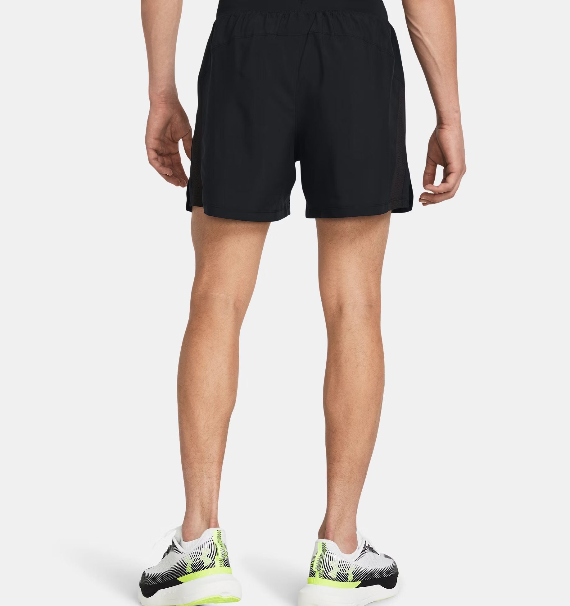 Under Armour | Pantaloncini Launch 5IN Uomo Black/Reflective - Fabbrica Ski Sises