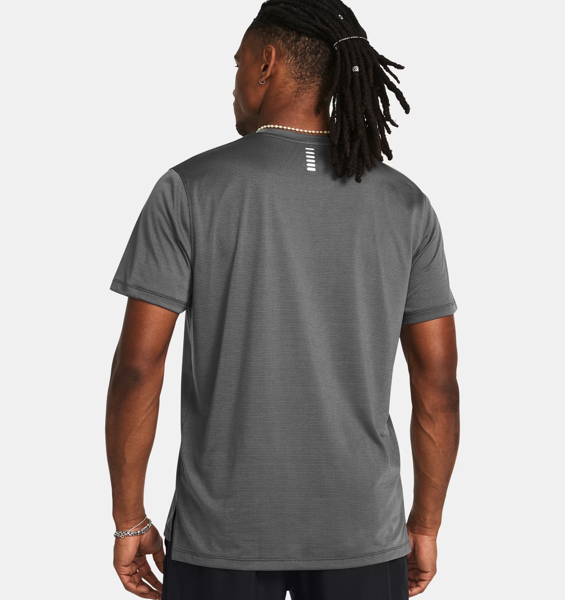 Under Armour | T-shirt Launch Uomo Castlerock/Reflective - Fabbrica Ski Sises