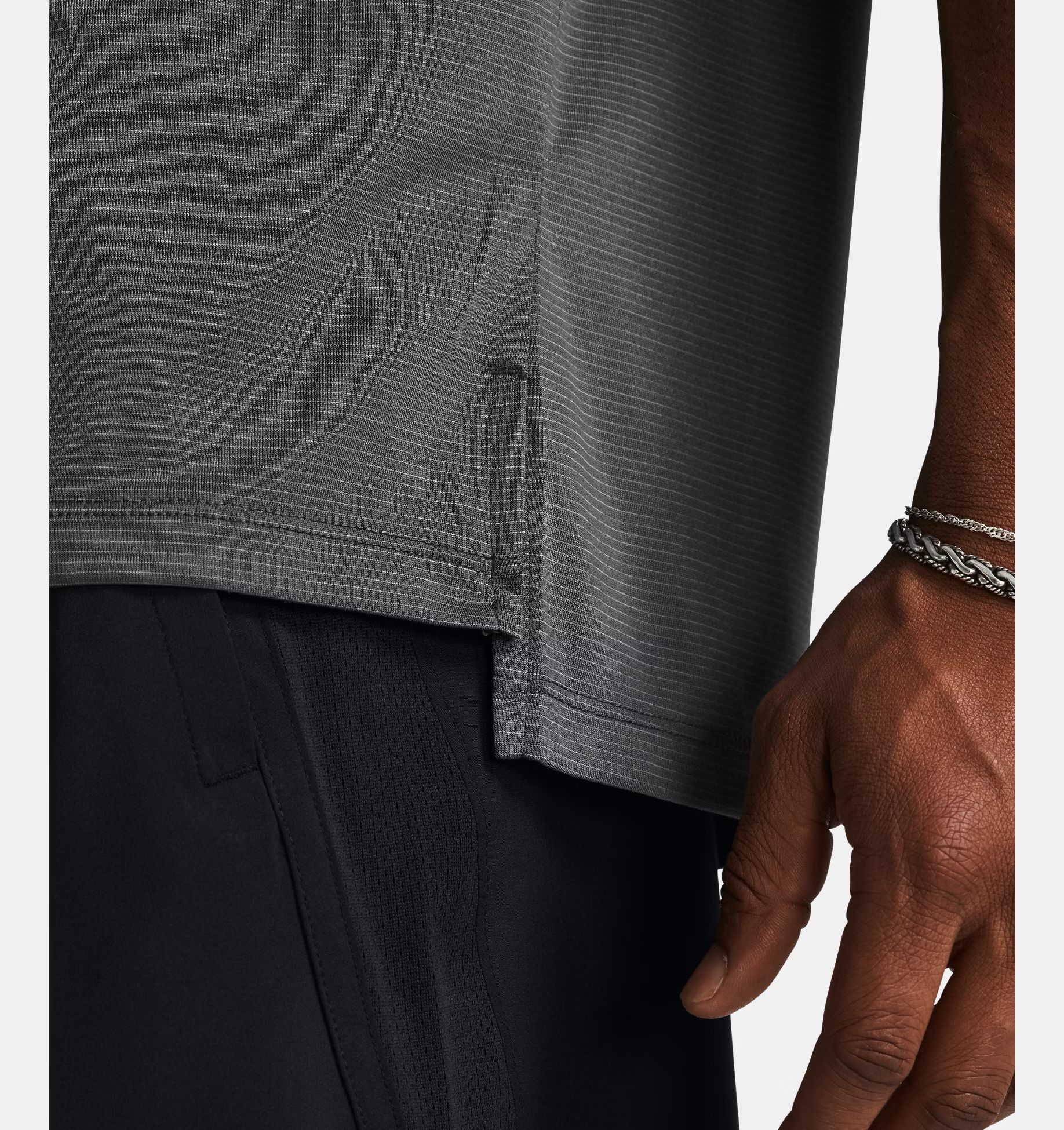 Under Armour | T-shirt Launch Uomo Castlerock/Reflective - Fabbrica Ski Sises