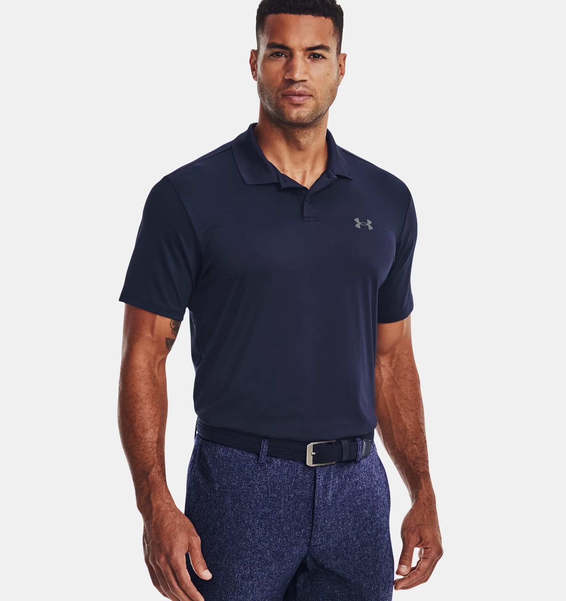 Under Armour | Polo Matchplay Uomo Midnight Navy/Pitch Gray - Fabbrica Ski Sises