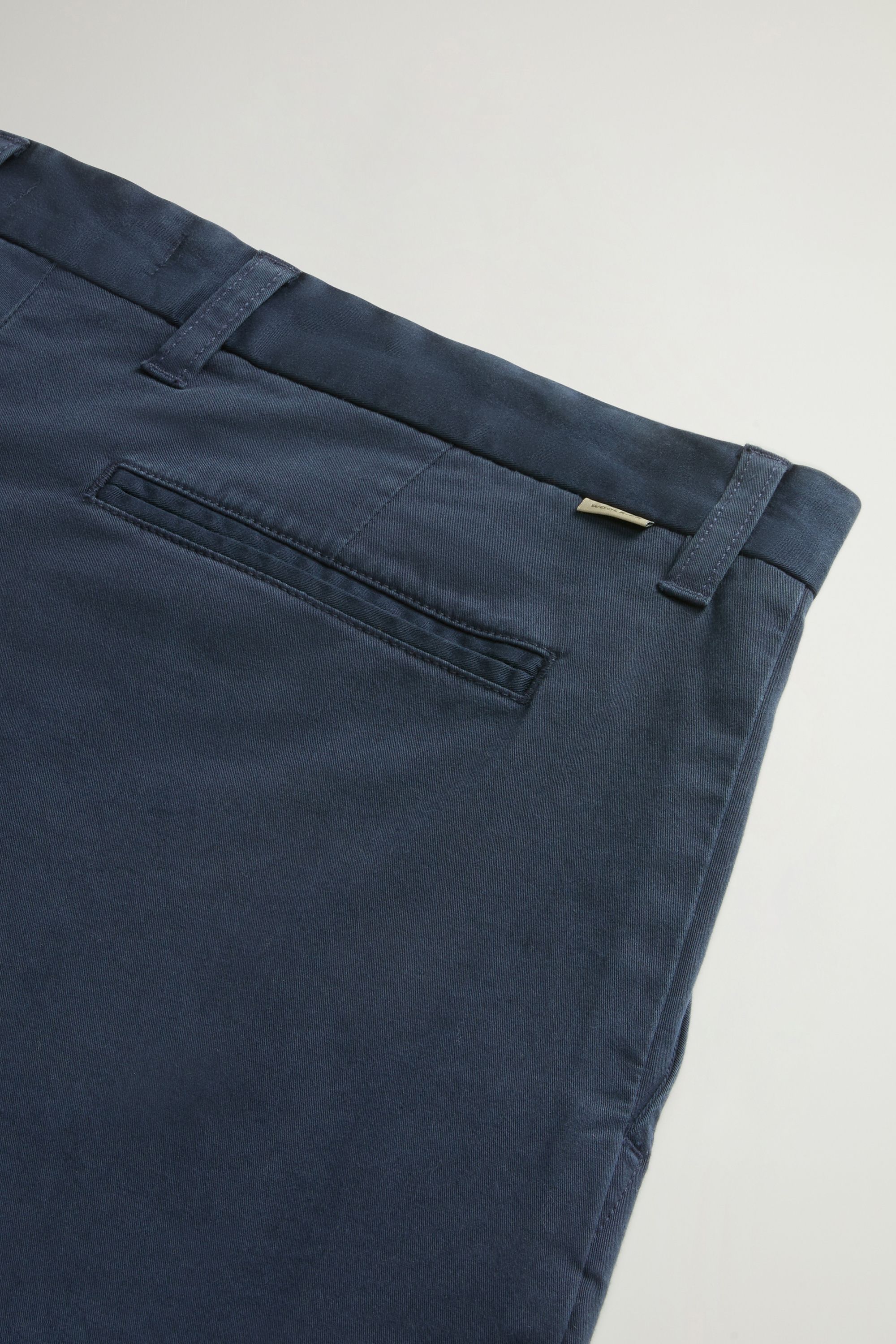 Woolrich | Pantaloncini Classic Chino Uomo Melton Blue - Fabbrica Ski Sises