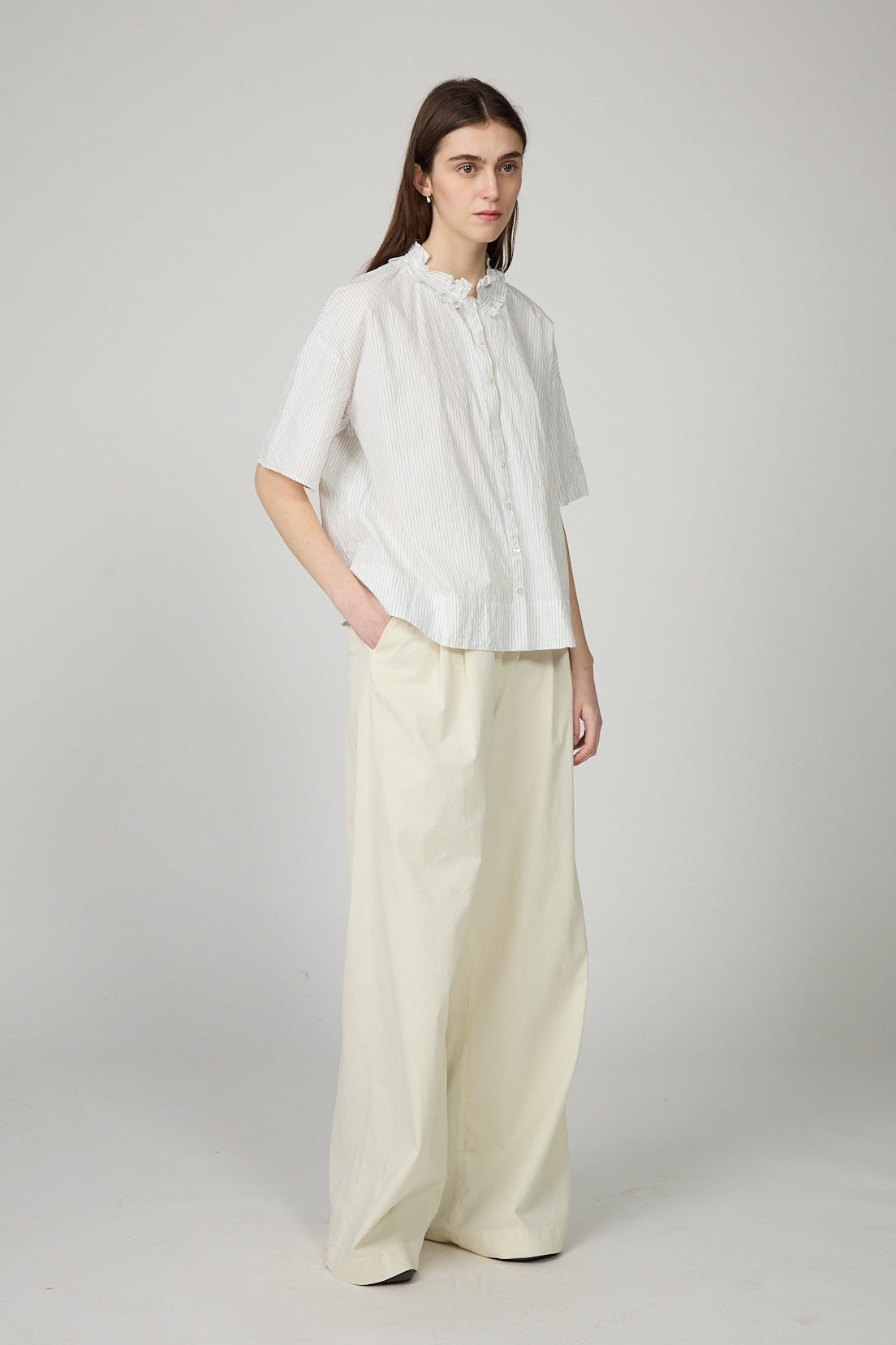 Camicia Nala Donna White/Blue