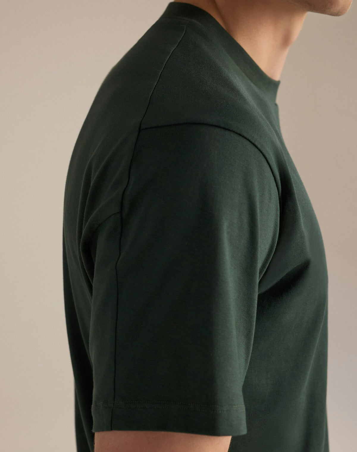 T-shirt Kragg SL Cotton Uomo Dark Jade