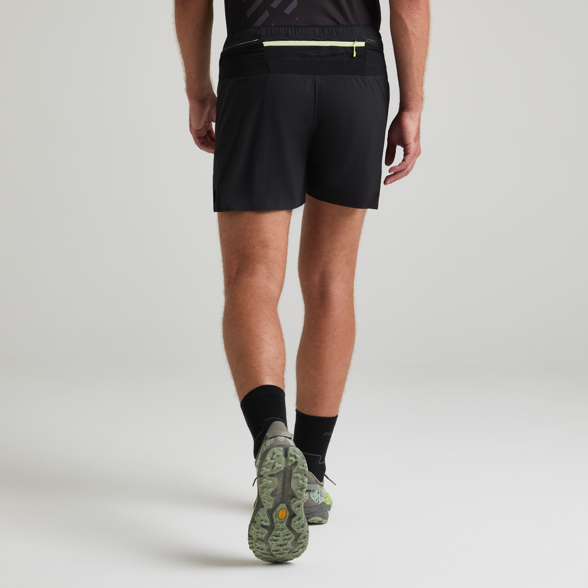 Pantalon Corto Shadow 2 Hombre Ardesia/Sunny Lime