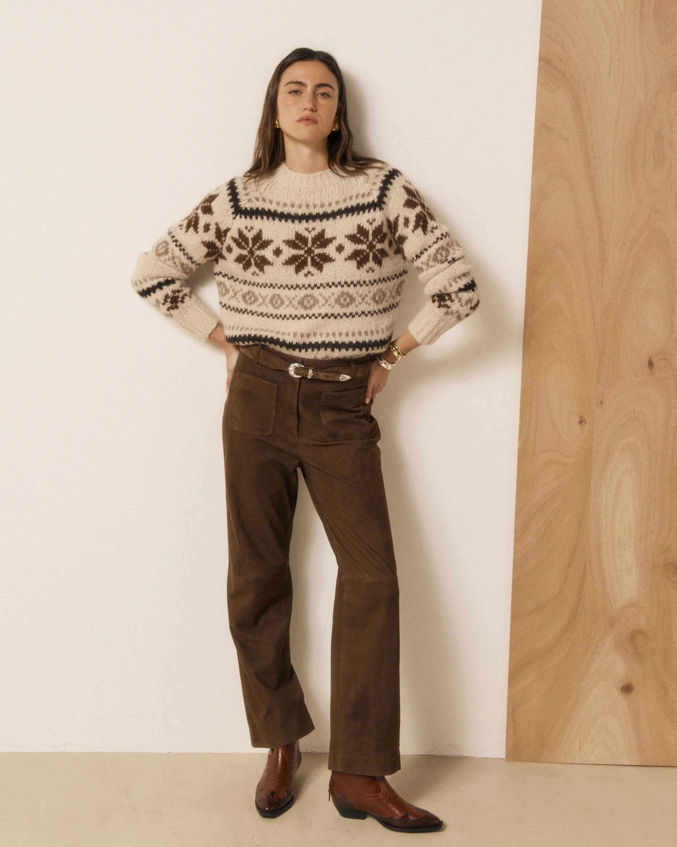 Maglia Matrye Donna Ecru