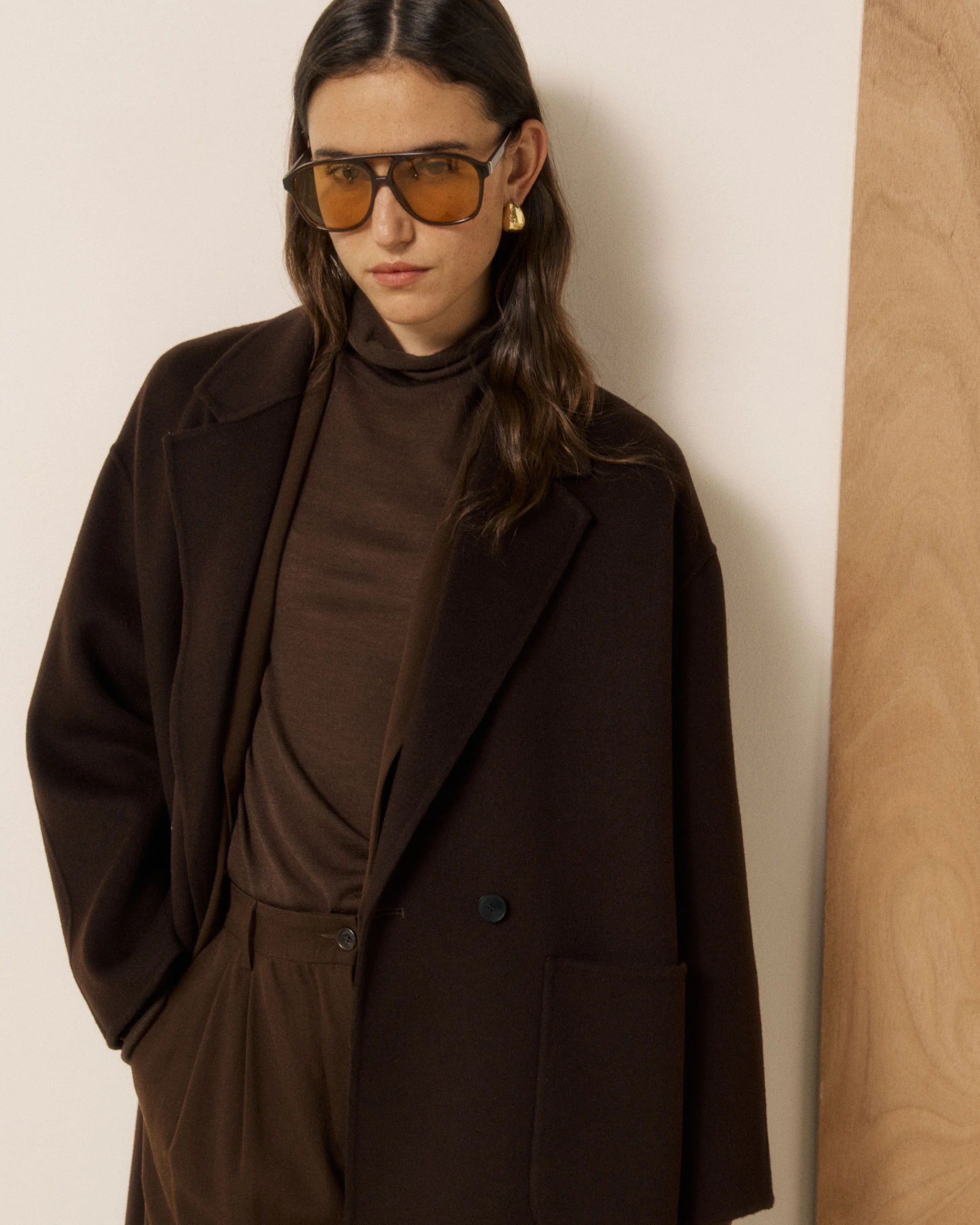 Giacca Vincenzo Donna Chocolate