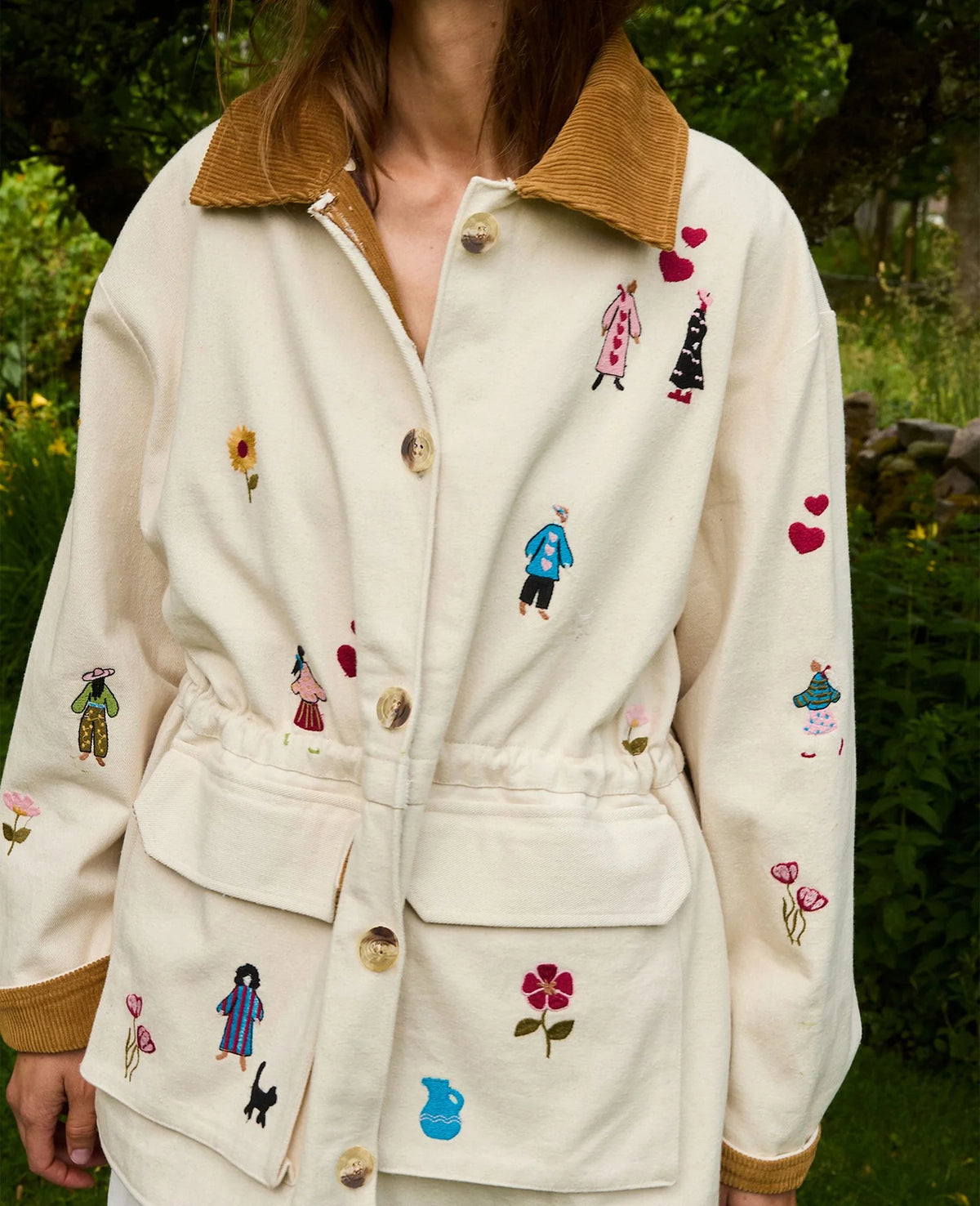 Chaqueta Cara Mujer blanco
