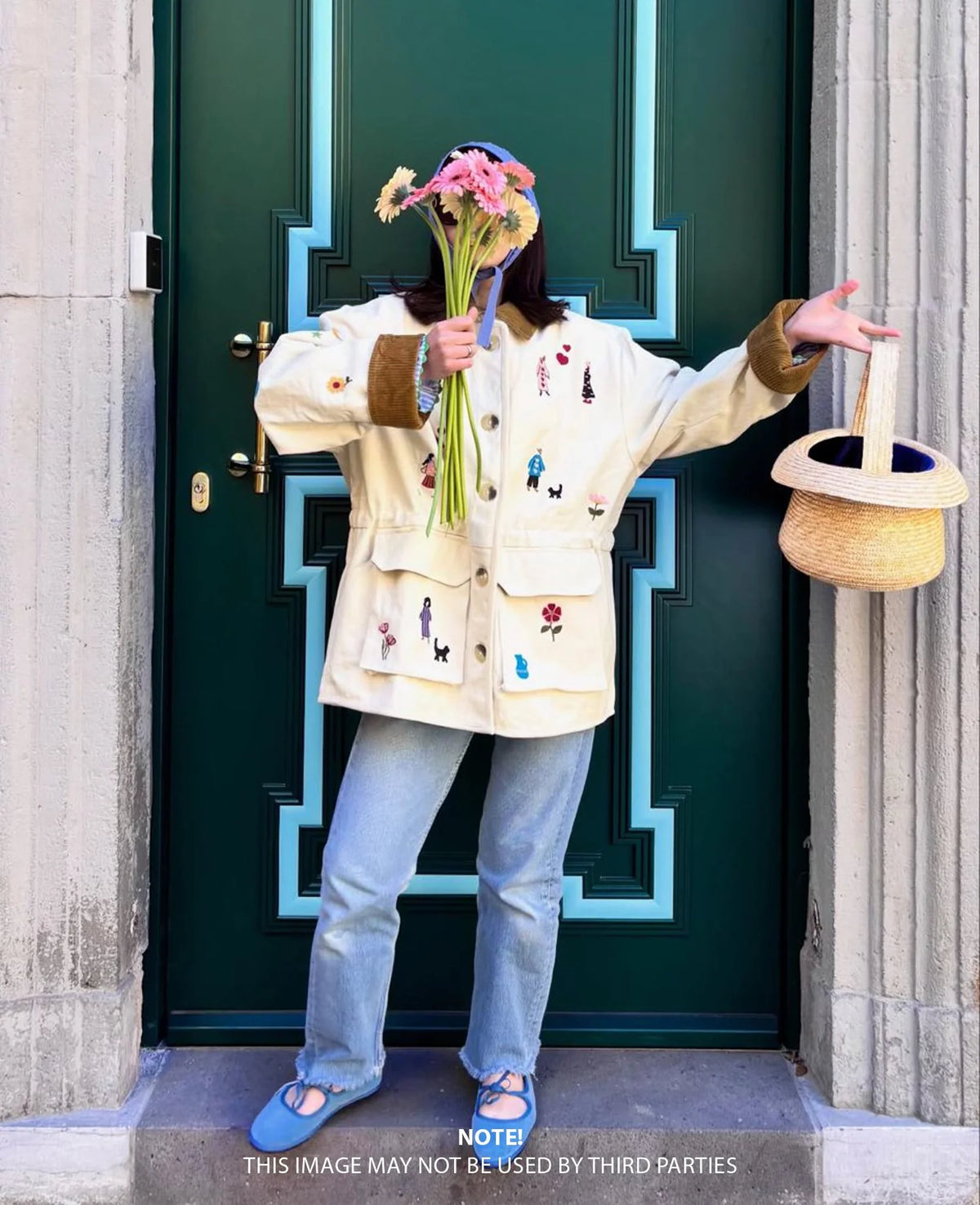 Chaqueta Cara Mujer blanco