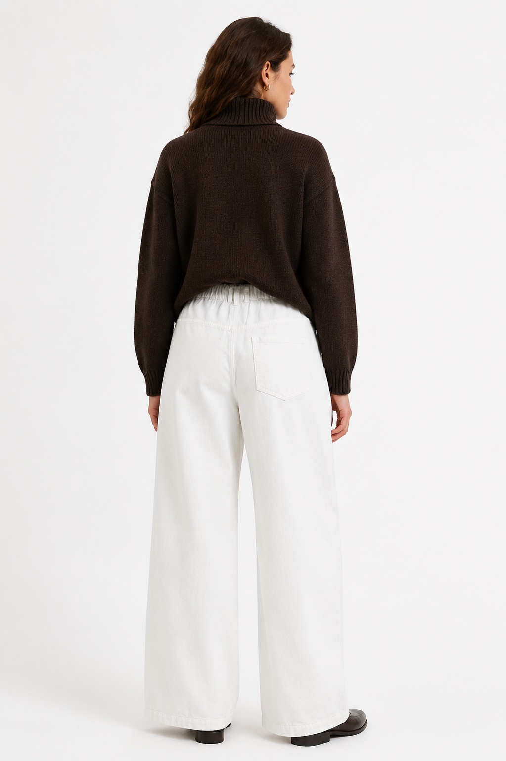 Pantaloni 445 Donna Latte
