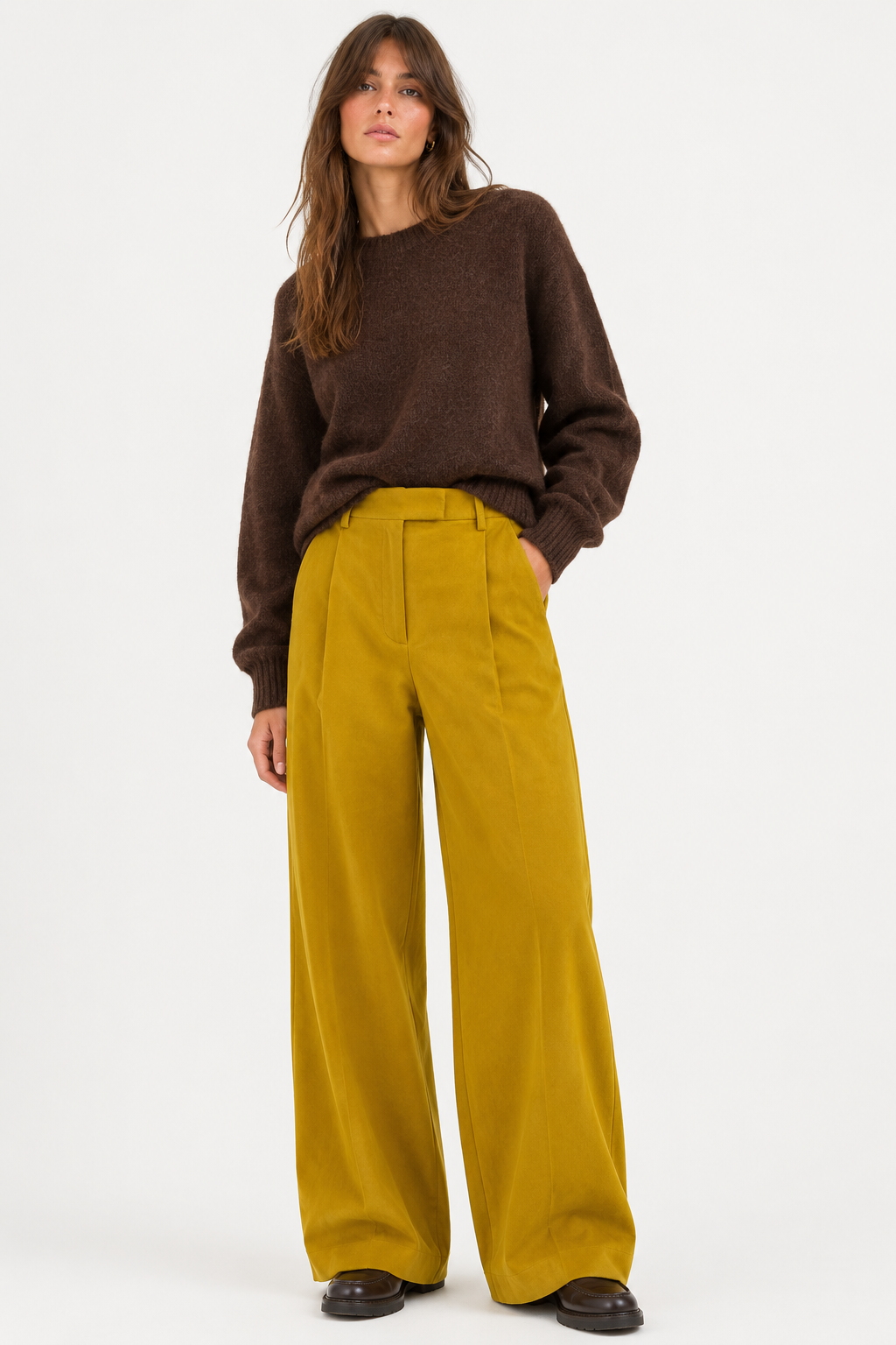 Pantaloni 430 SR Donna Senape