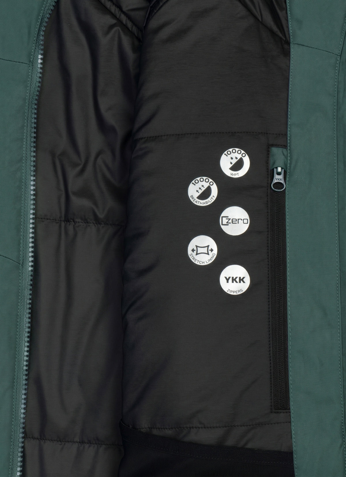Giacca Softshell Stretch Uomo Green Hunter