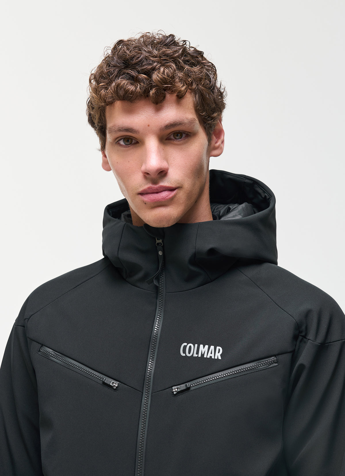 Men's Softshell Stretch Jacket Black