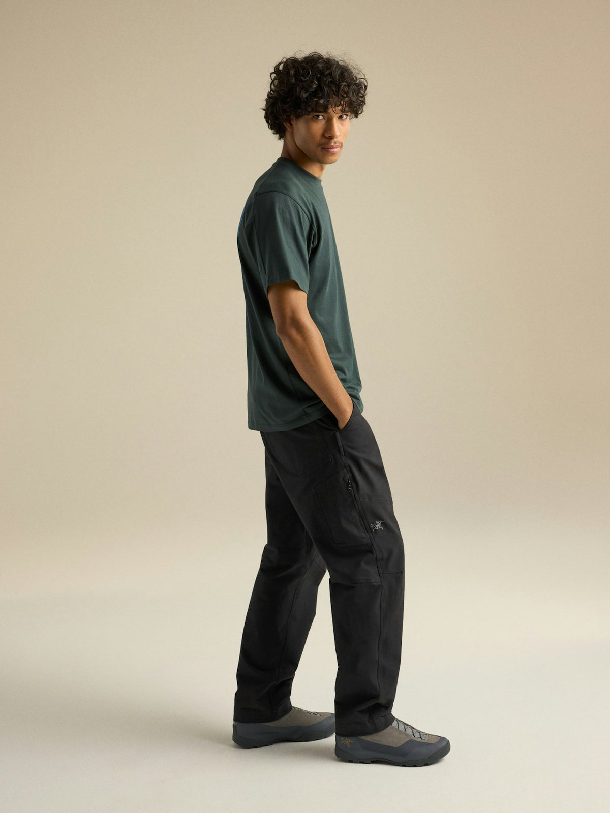 T-shirt Kragg SL Cotton Jug Homme Dark Jade/Aqua