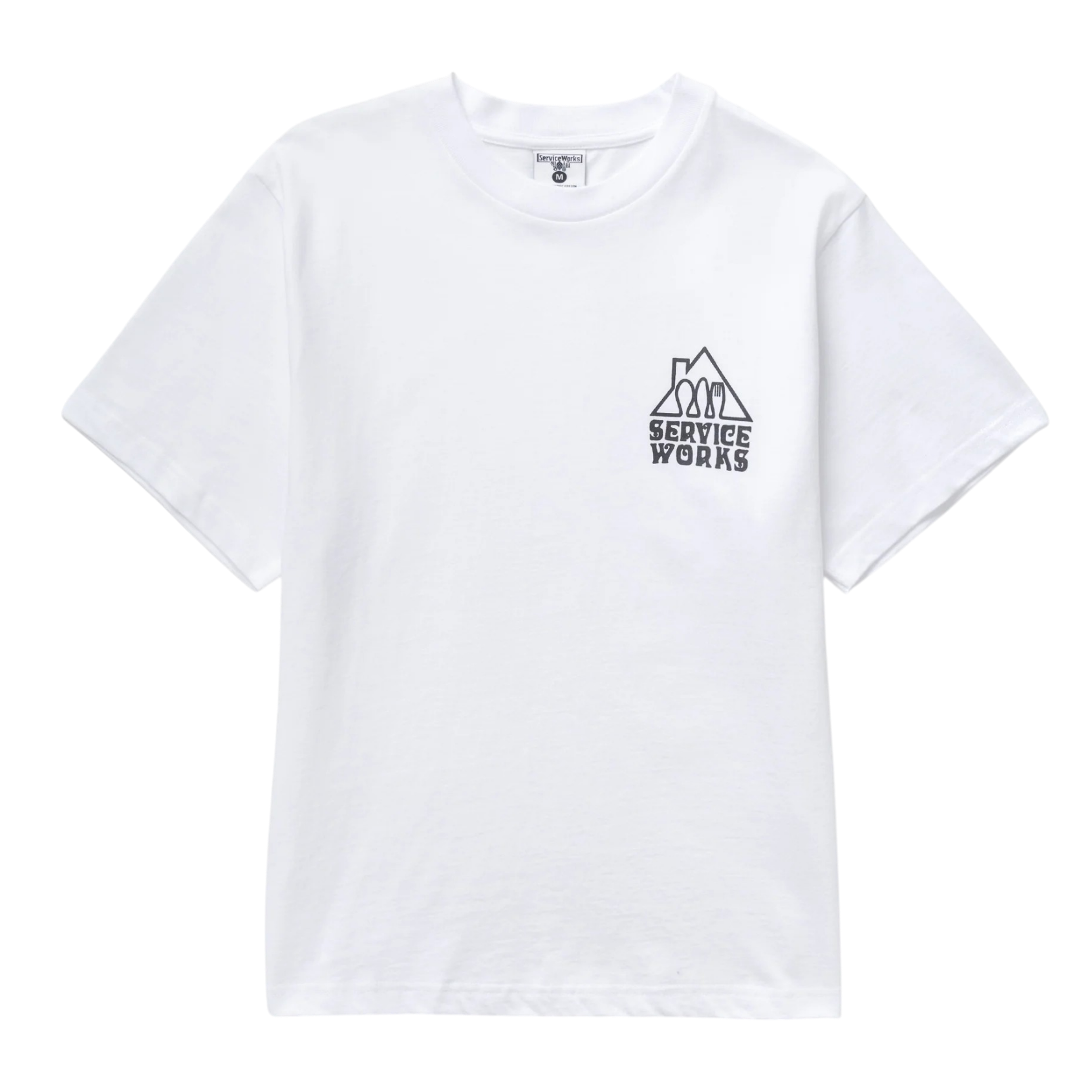 T-shirt Home Comforts Uomo Bianca