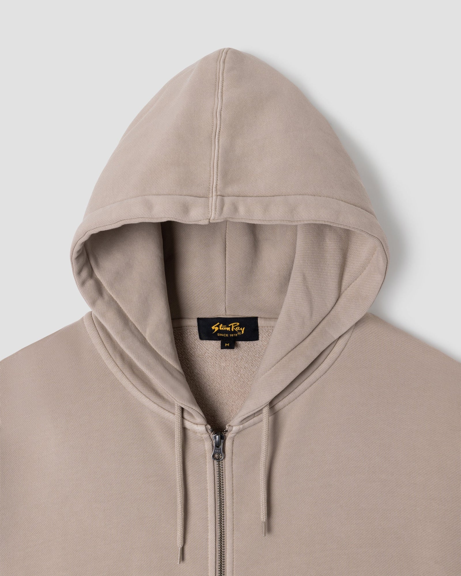 Sudadera con Capucha Patch Zip Hombre Eucaliptus