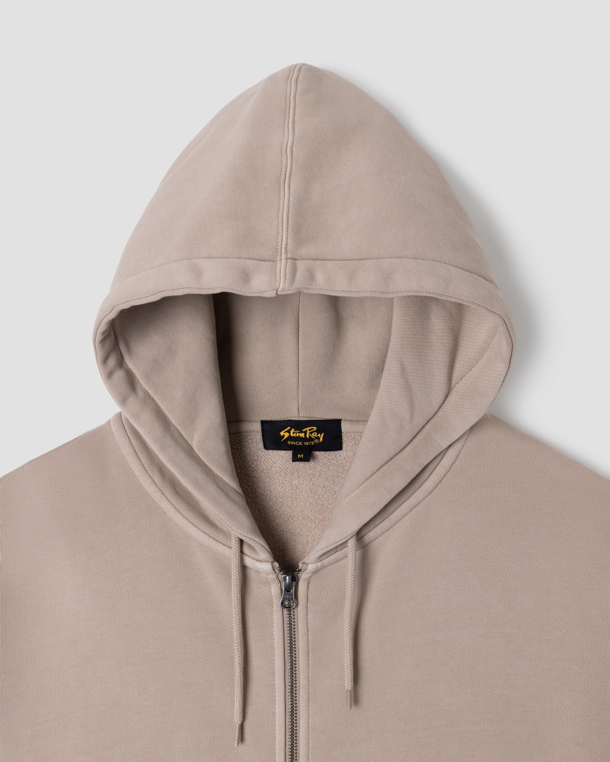 Men's Patch Zip Hoodie Eucaliptus