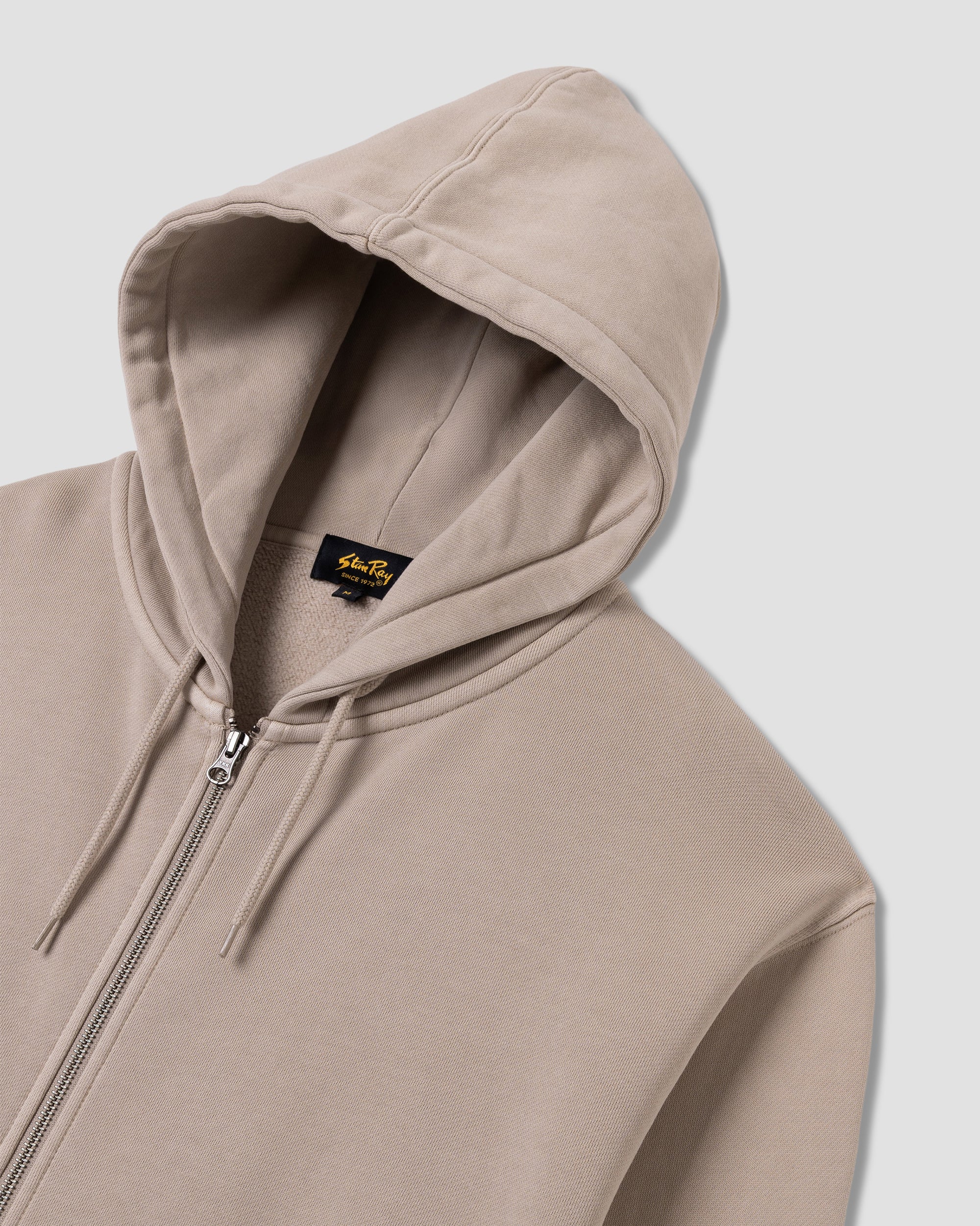 Men's Patch Zip Hoodie Eucaliptus