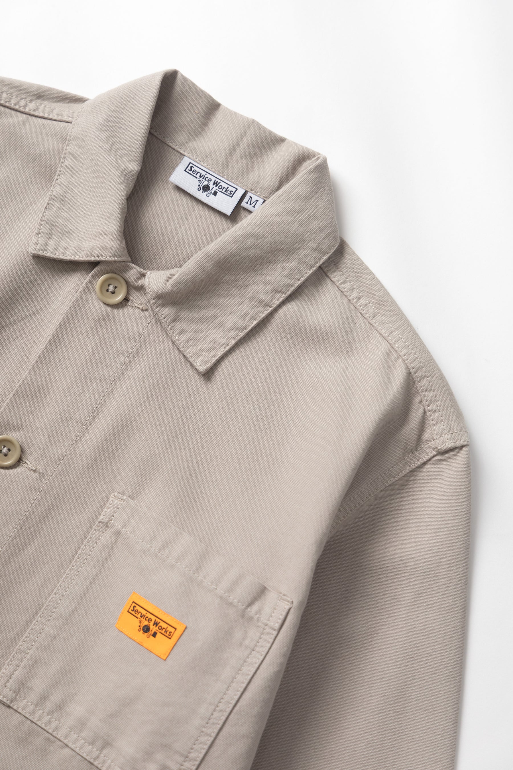 Camisa Canvas Chore Hombre Stone