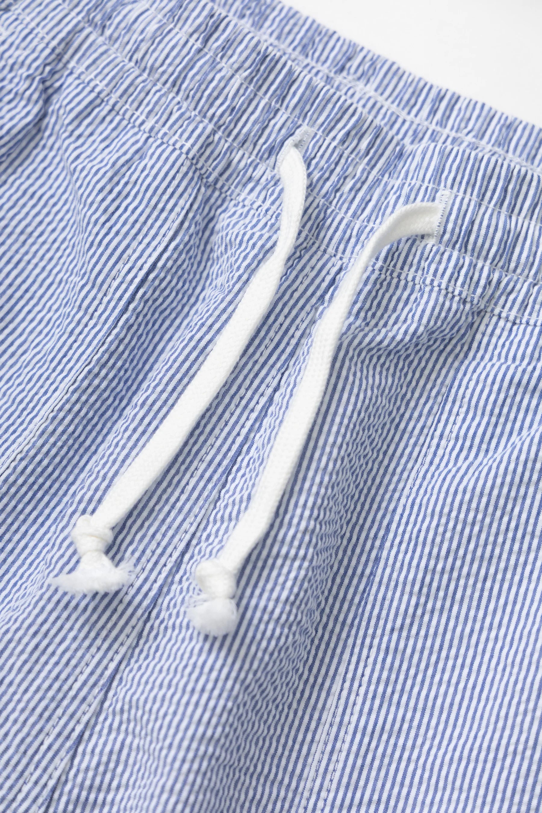 Pantaloncini Seersucker Chef Shorts Uomo Navy