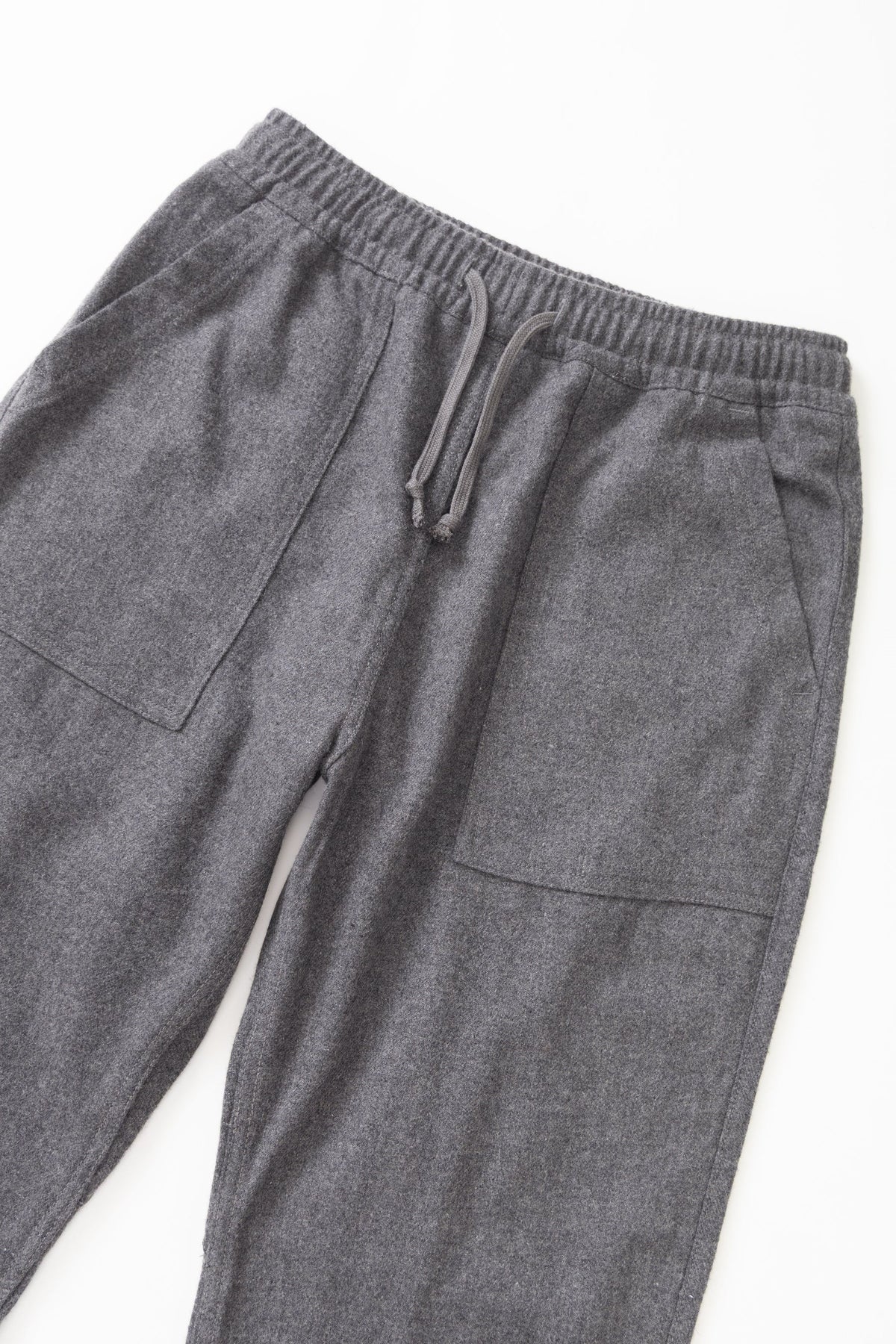 Mann Flannel Chef Hose Charcoal