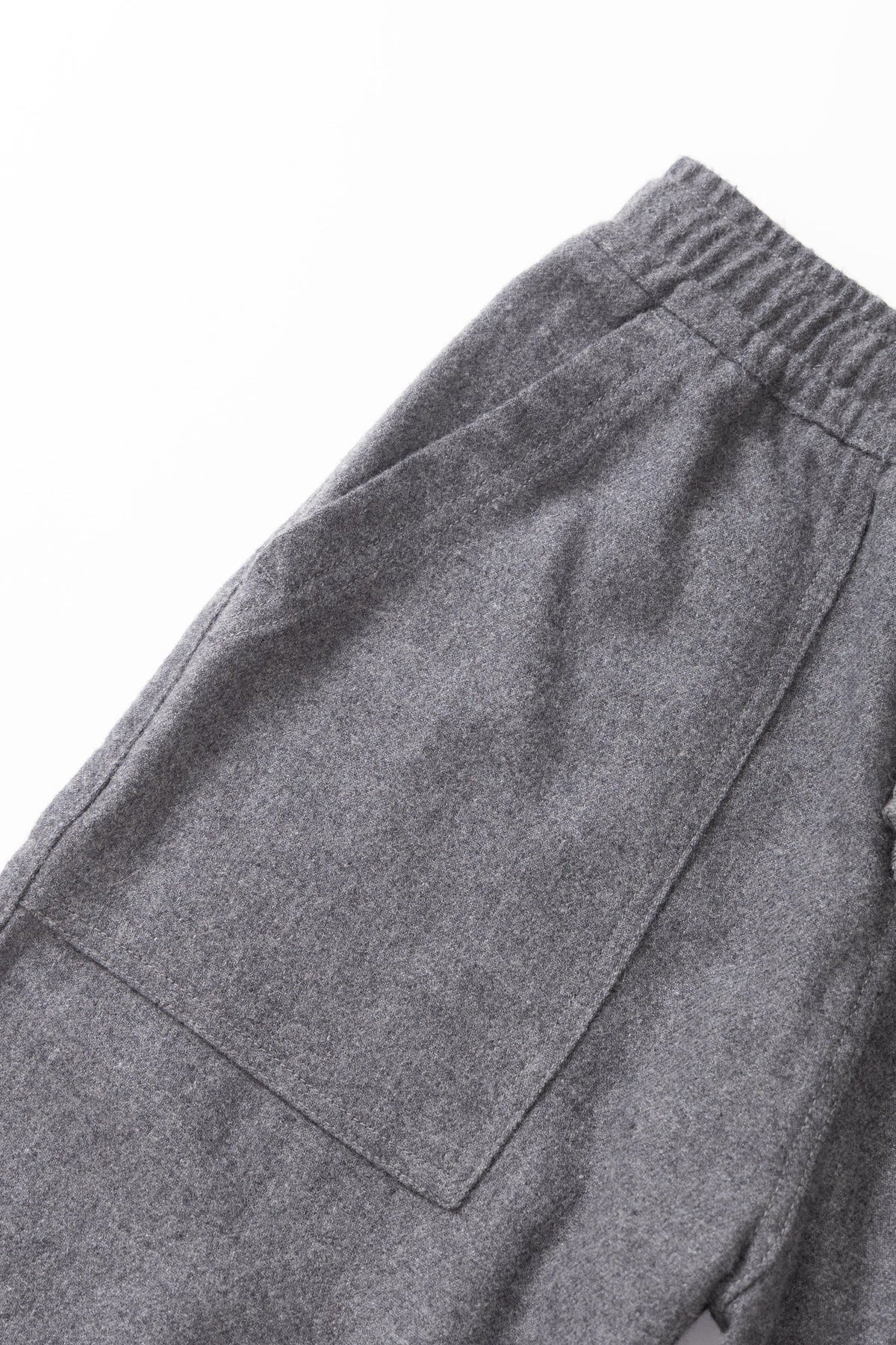 Mann Flannel Chef Hose Charcoal