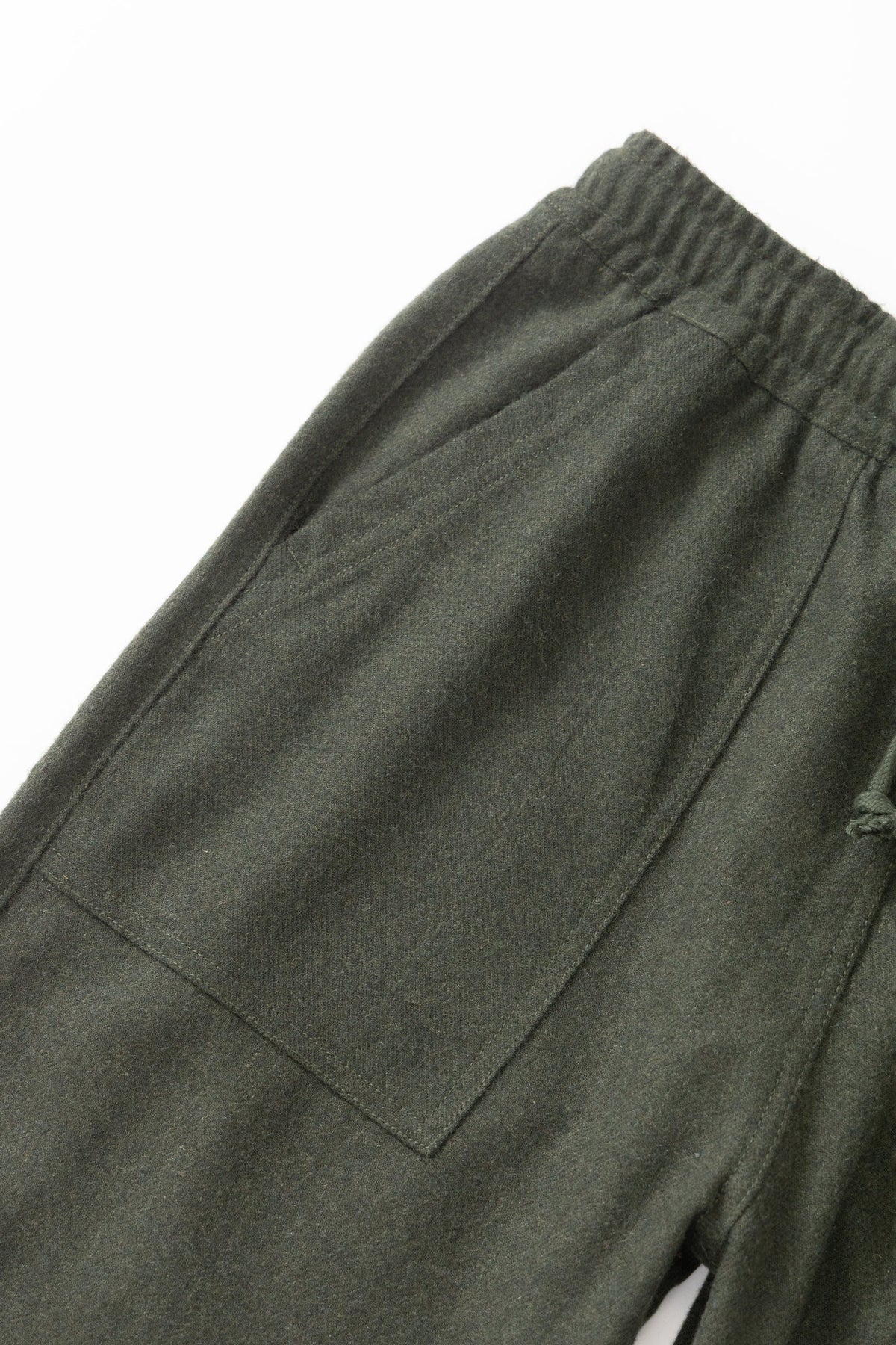 Mann Flannel Chef Hose Forest