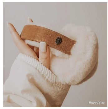 Frau Angahook Earmuffs Stirnband Chestnut