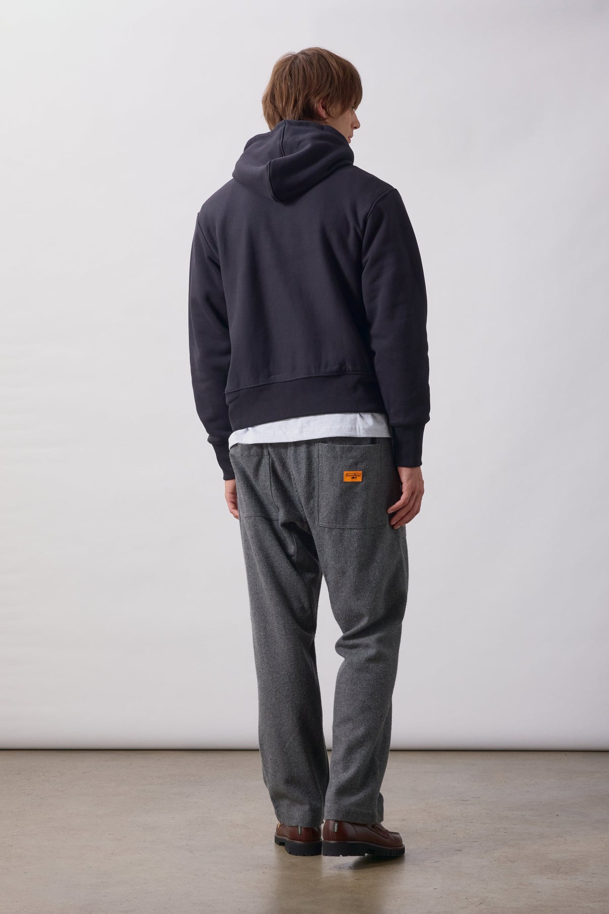 Mann Flannel Chef Hose Charcoal