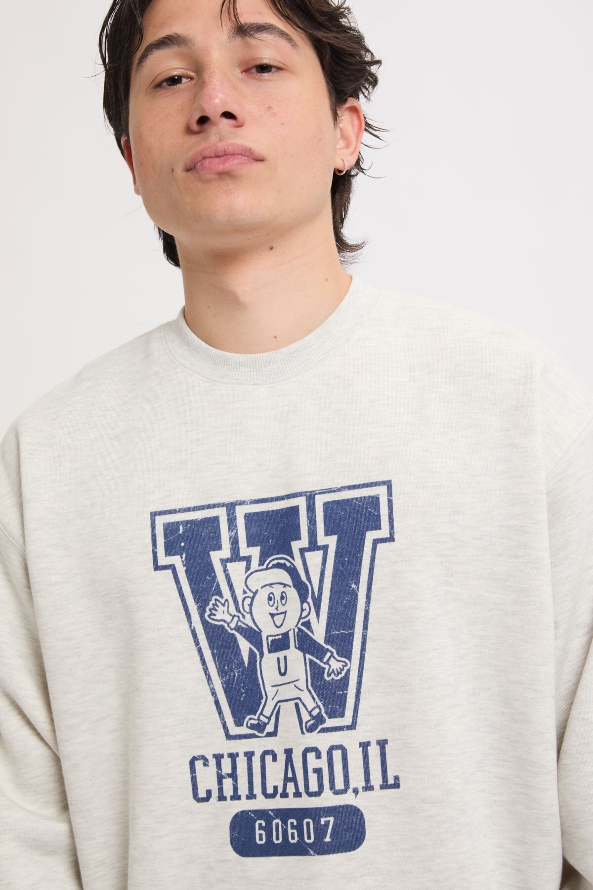 Maglia Windy Collage Uomo Oatmeal