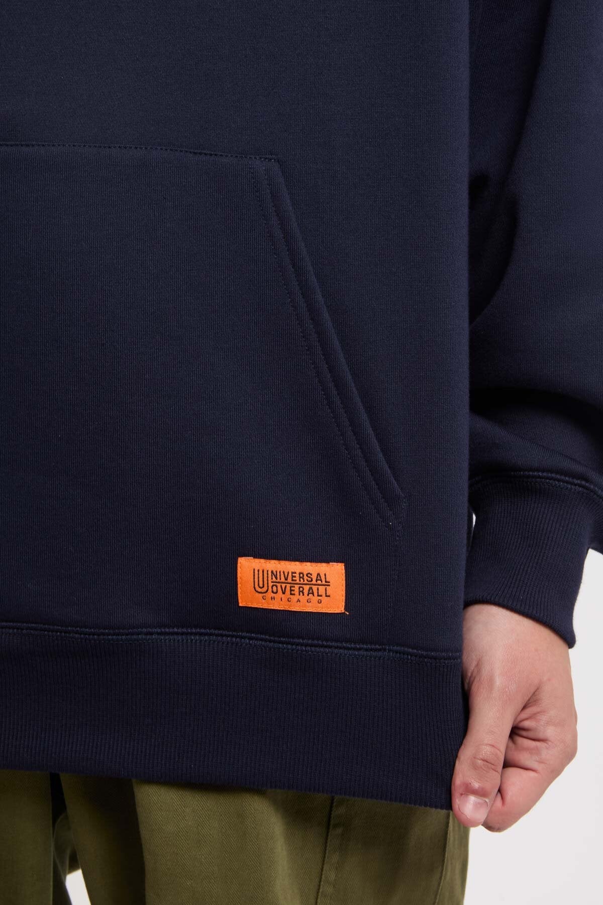 Maglia Sweat Hoodie Uomo Navy