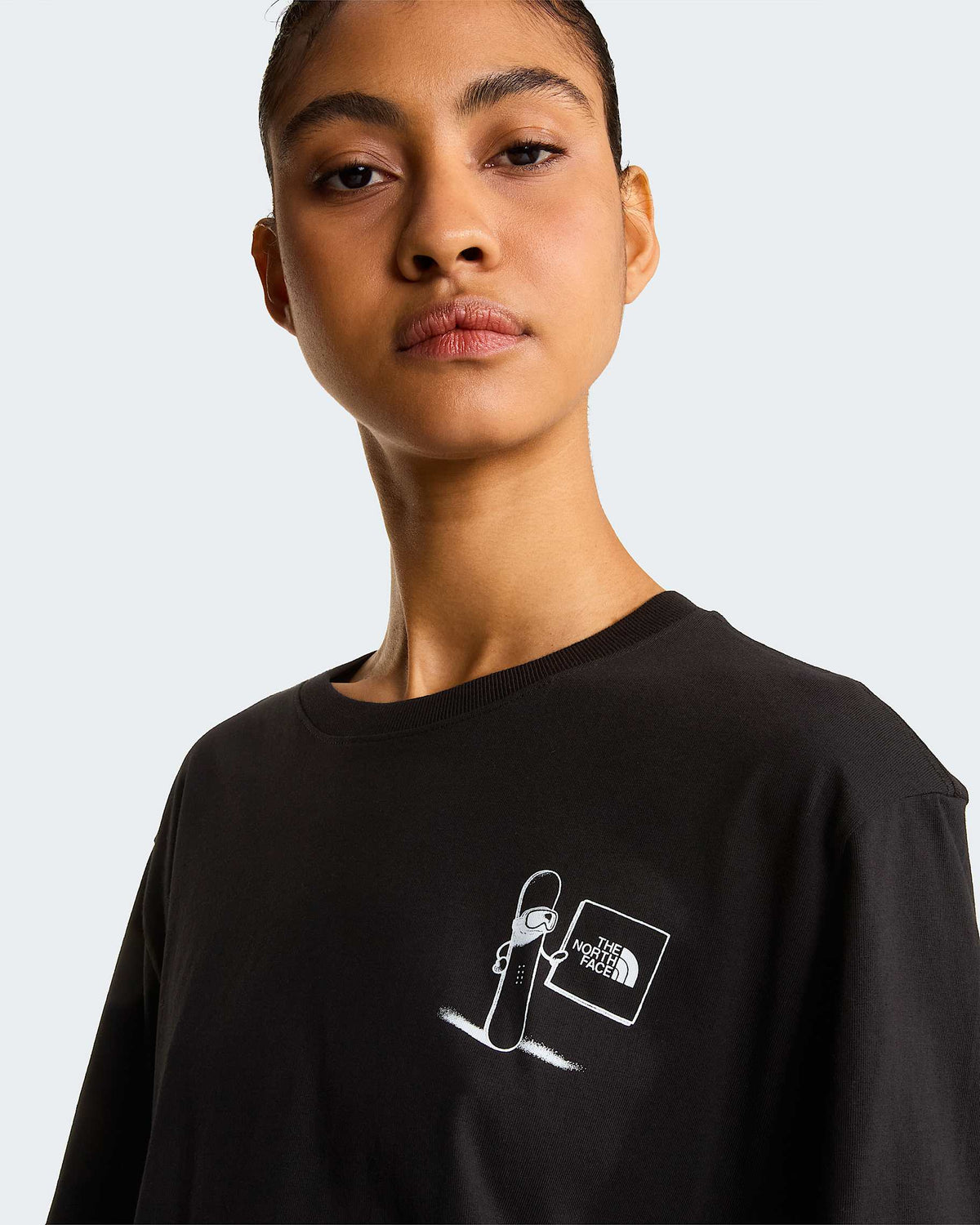 T-shirt Opposites Attract Relaxed Black