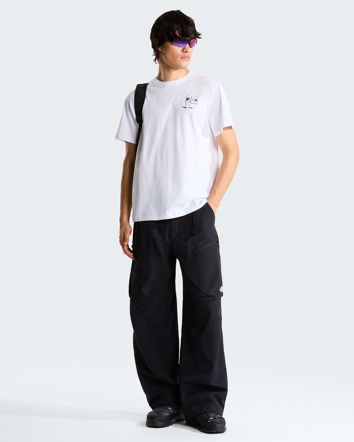 Opposites Attract Relaxed T-shirt White