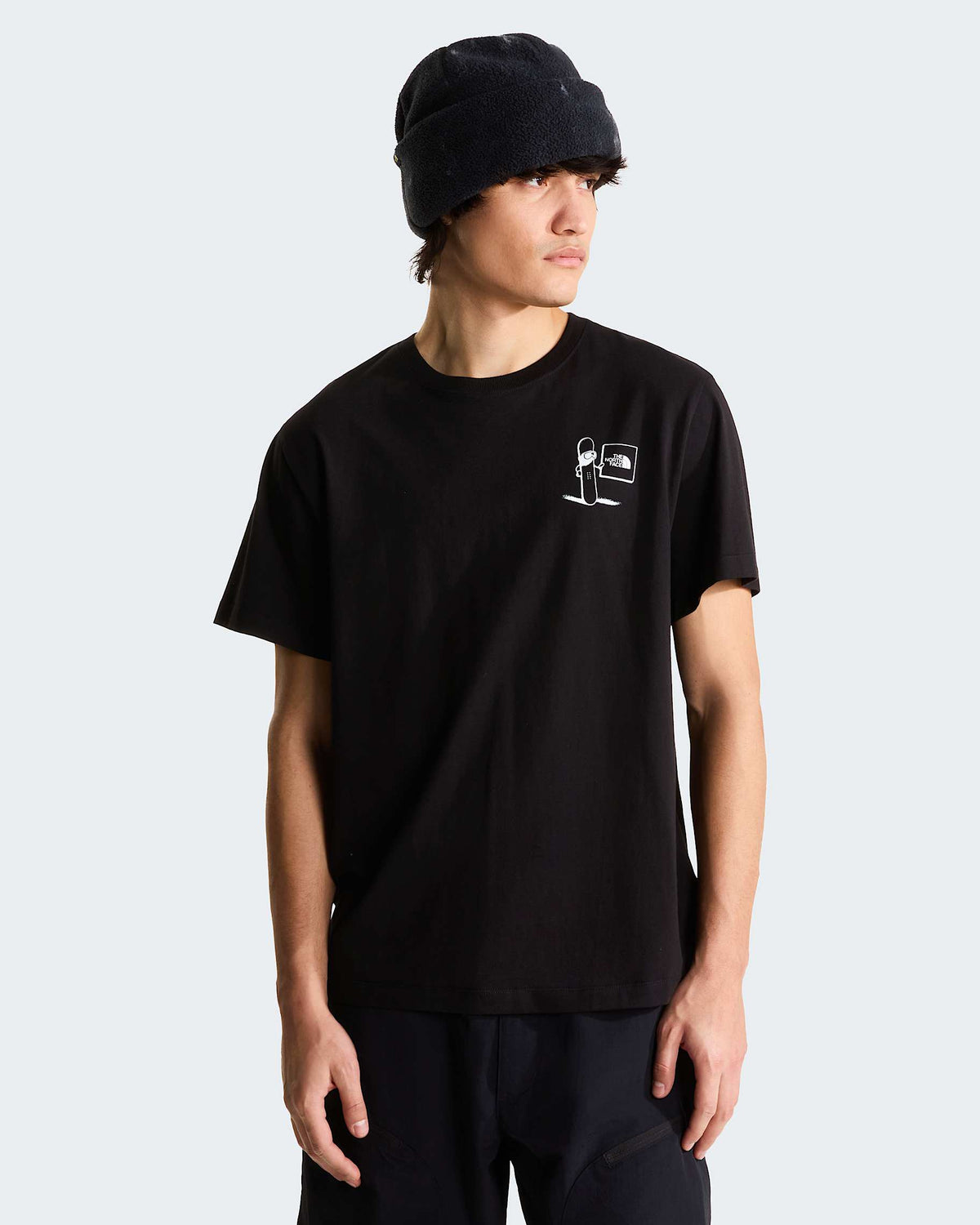 T-shirt Opposites Attract Relaxed Black