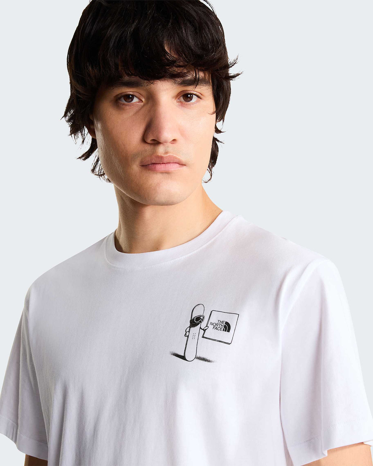 Opposites Attract Relaxed T-shirt White