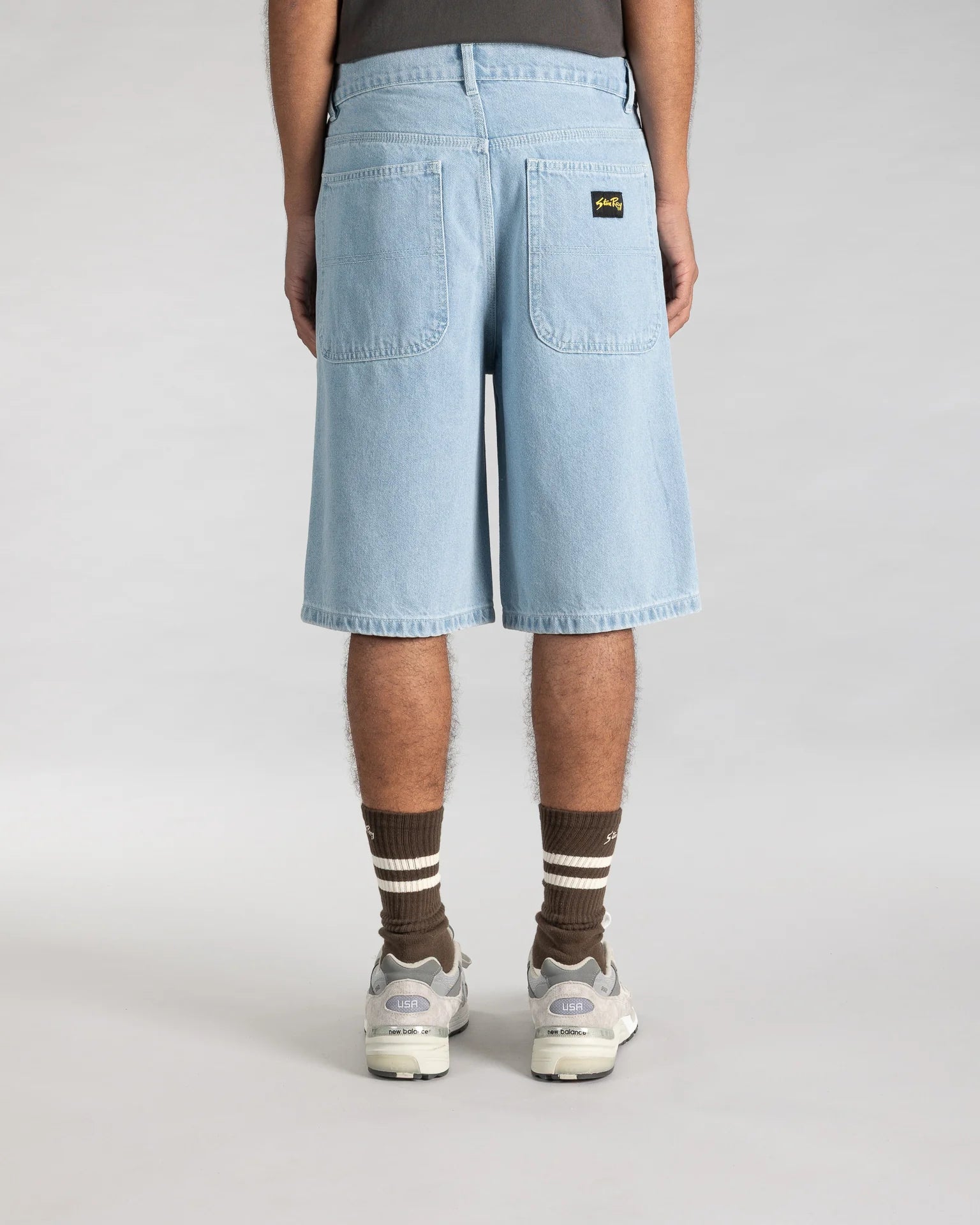 Short Wide 5 Shorts Homme Ice Stone Denim