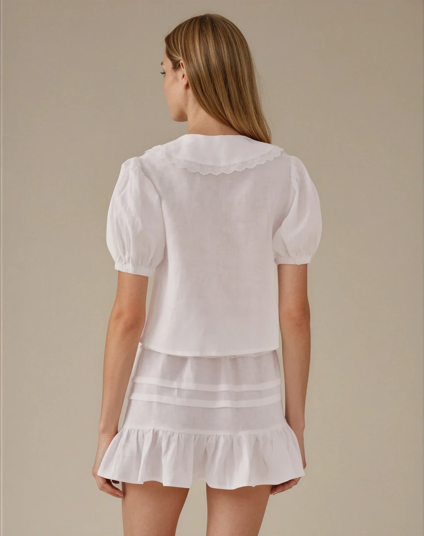Blusa Aurelie Mujer blanco