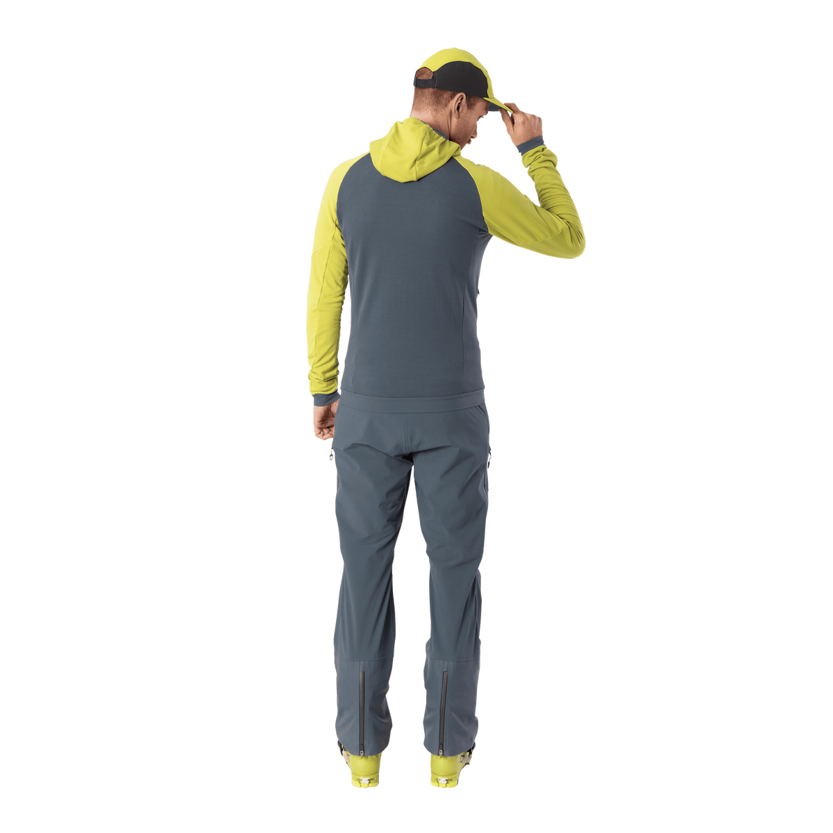 Pull Radical Polartec Hooded Homme Golden Lime